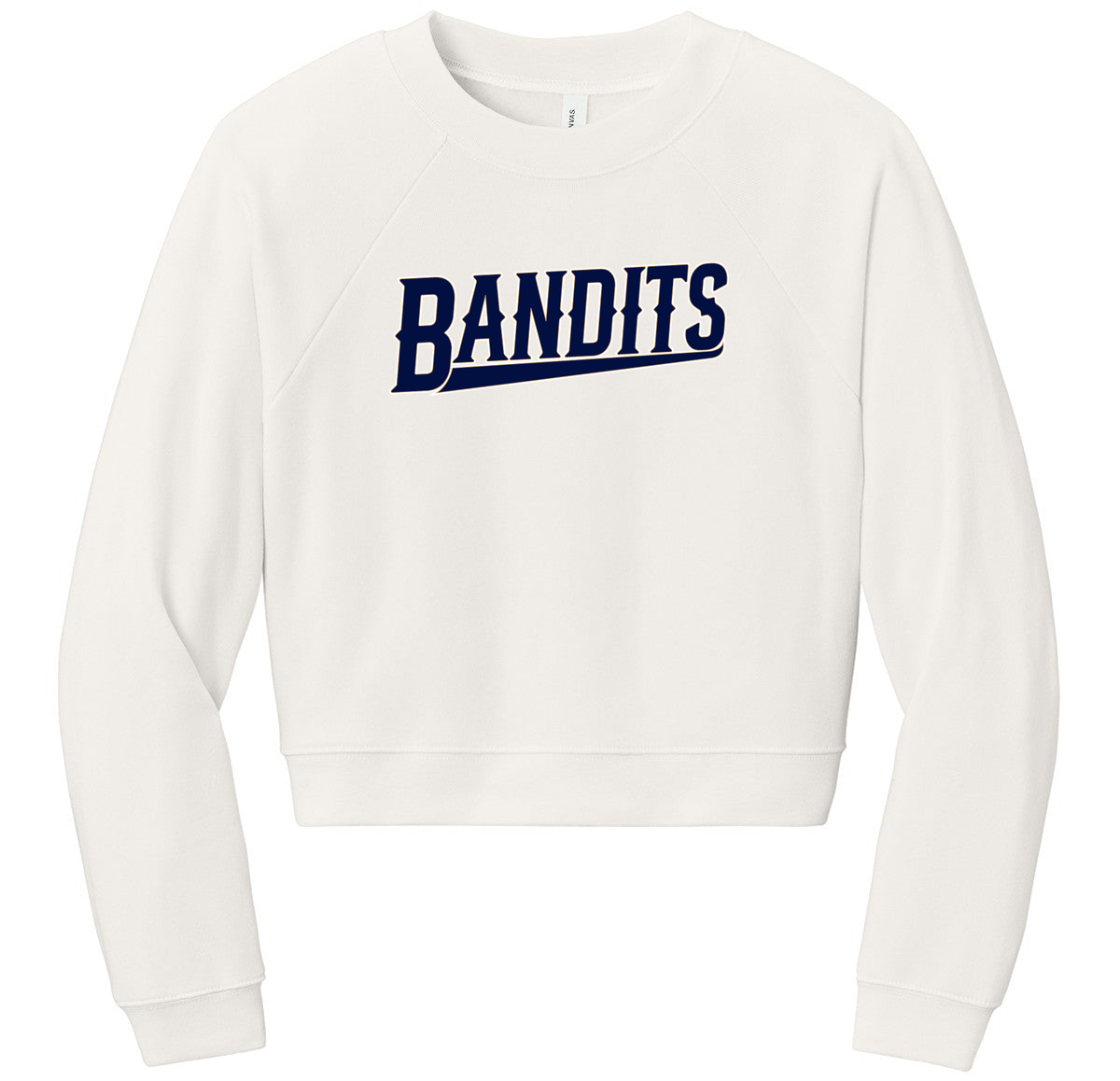 BELLA+CANVAS Women’s Raglan Sponge Fleece Crew