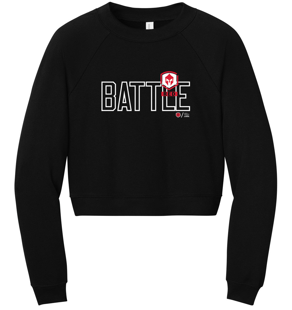 BELLA+CANVAS Women’s Raglan Sponge Fleece Crew