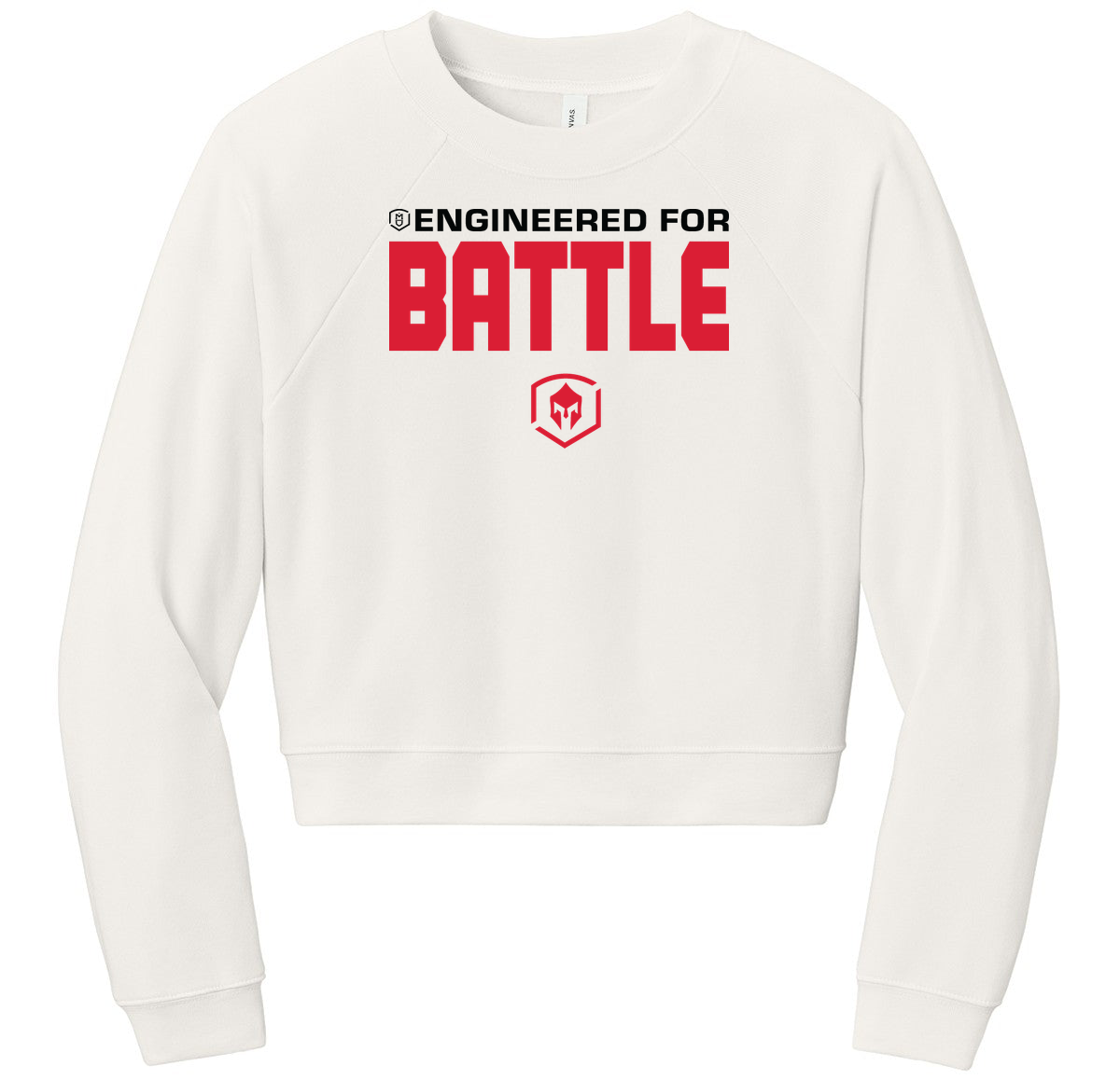 BELLA+CANVAS Women’s Raglan Sponge Fleece Crew