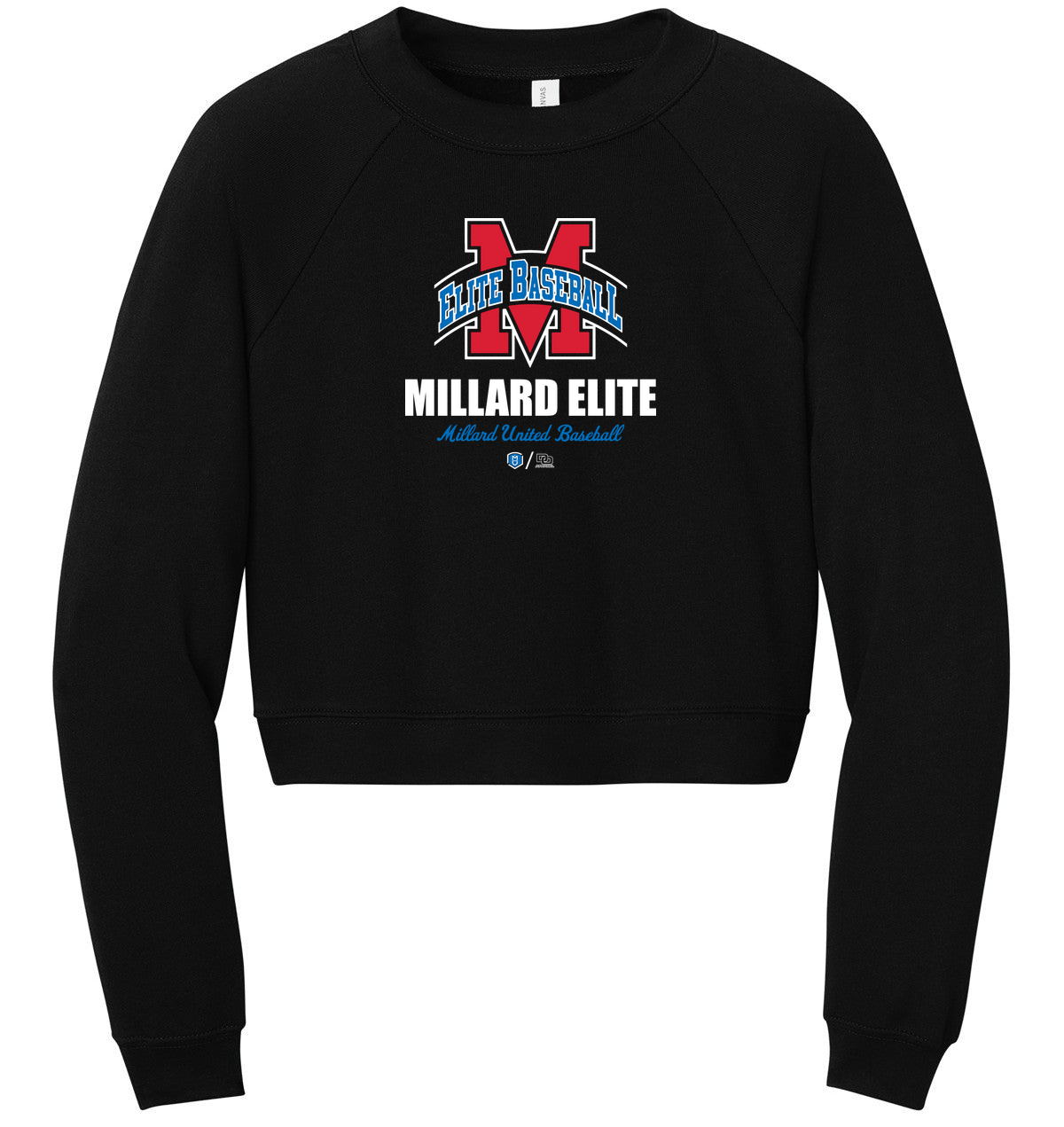 BELLA+CANVAS Women’s Raglan Sponge Fleece Crew