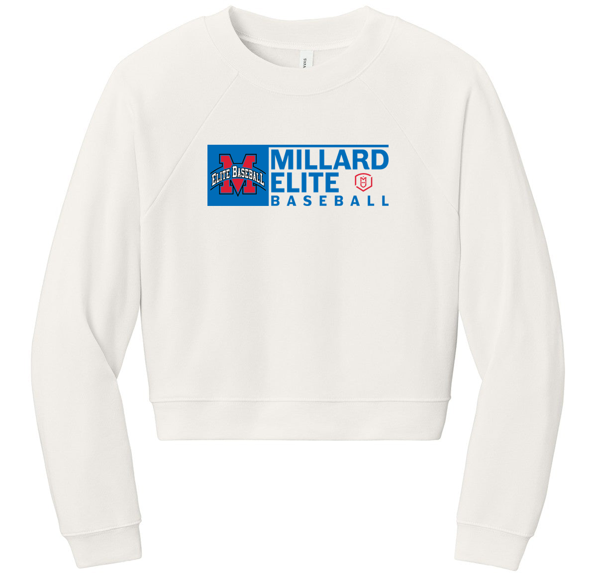 BELLA+CANVAS Women’s Raglan Sponge Fleece Crew