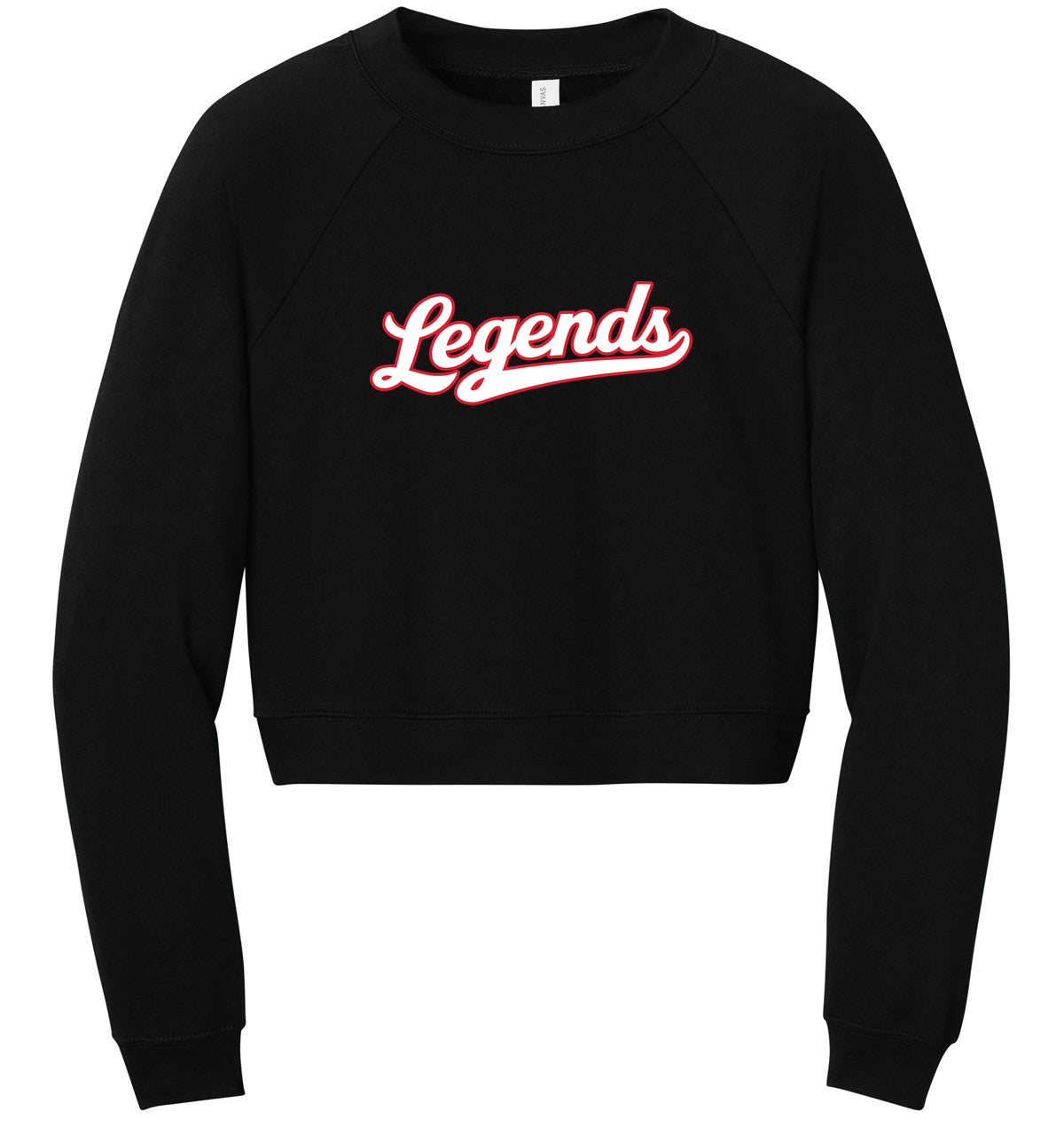 BELLA+CANVAS Women’s Raglan Sponge Fleece Crew