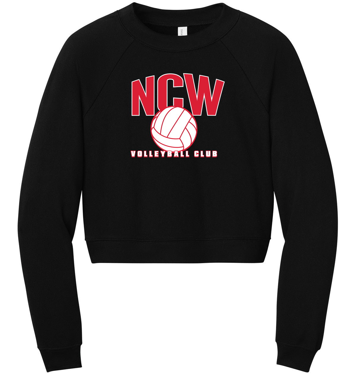 BELLA+CANVAS Women’s Raglan Sponge Fleece Crew
