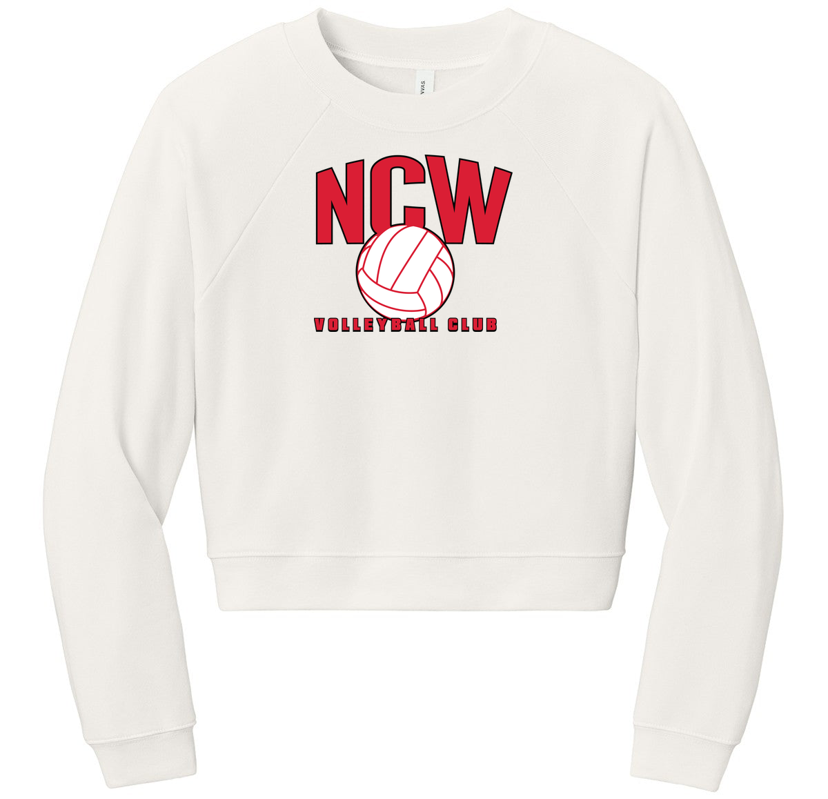 BELLA+CANVAS Women’s Raglan Sponge Fleece Crew