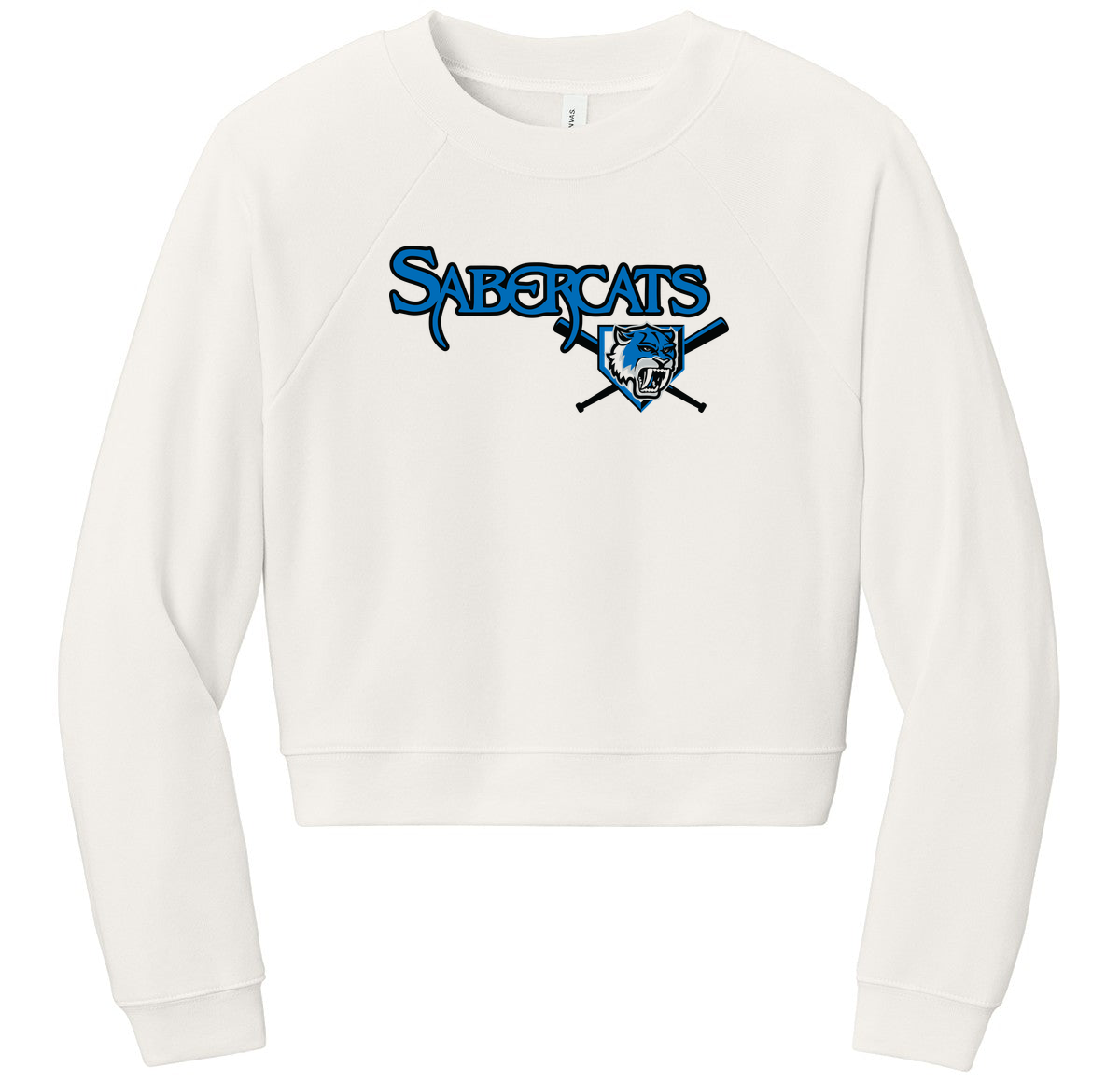 BELLA+CANVAS Women’s Raglan Sponge Fleece Crew