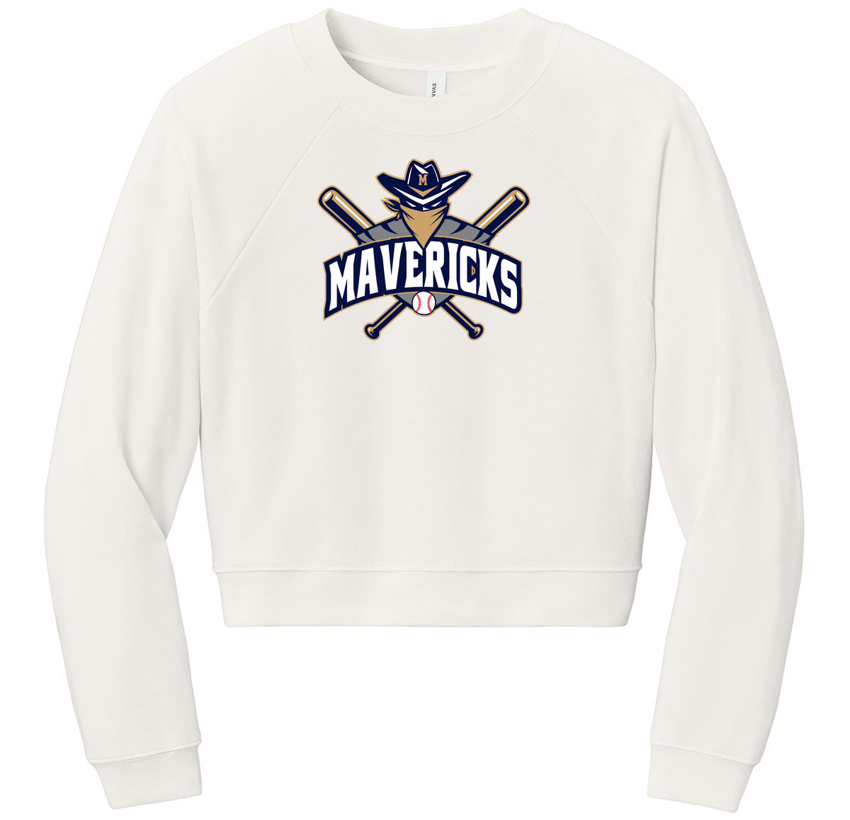 BELLA+CANVAS Women’s Raglan Sponge Fleece Crew