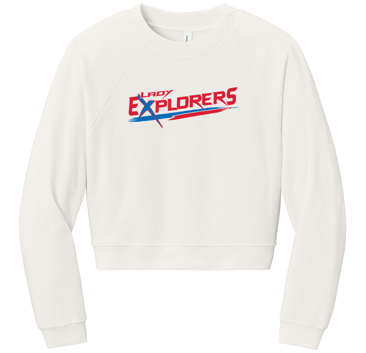 BELLA+CANVAS Women’s Raglan Sponge Fleece Crew
