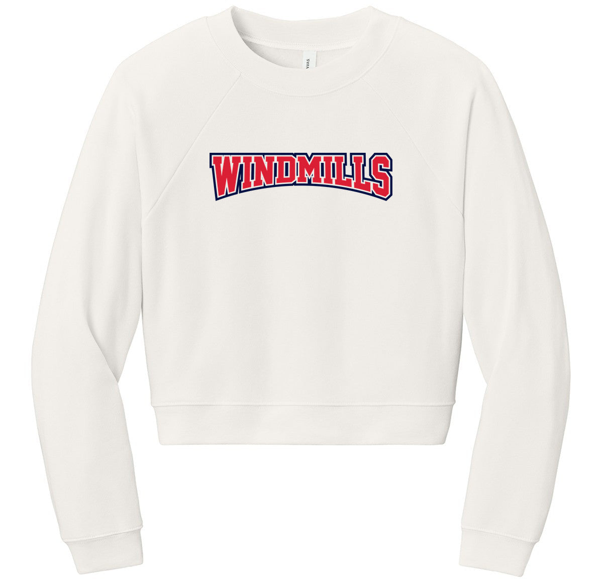 BELLA+CANVAS Women’s Raglan Sponge Fleece Crew