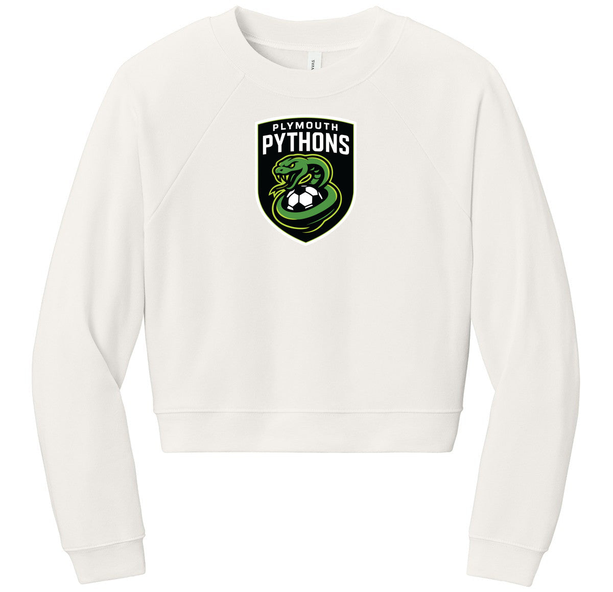 BELLA+CANVAS Women’s Raglan Sponge Fleece Crew