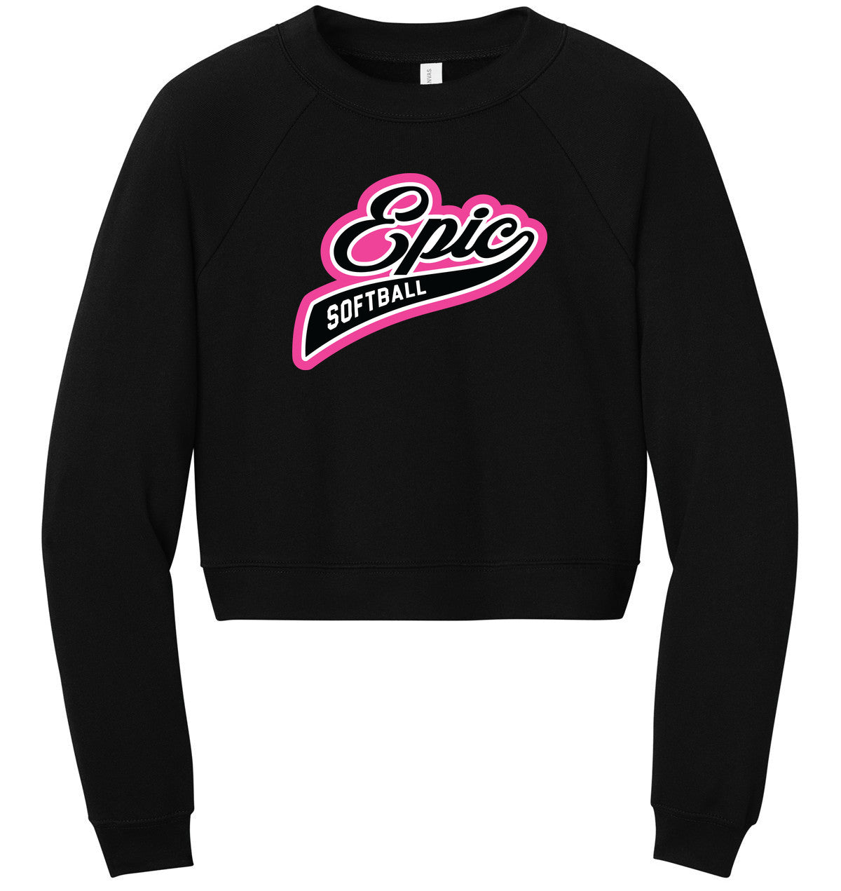 BELLA+CANVAS Women’s Raglan Sponge Fleece Crew