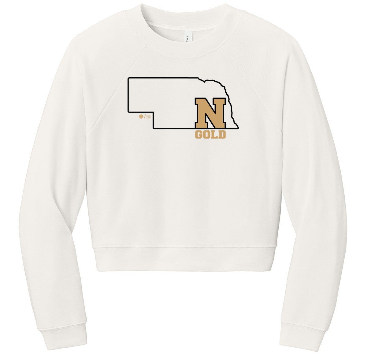 BELLA+CANVAS Women’s Raglan Sponge Fleece Crew