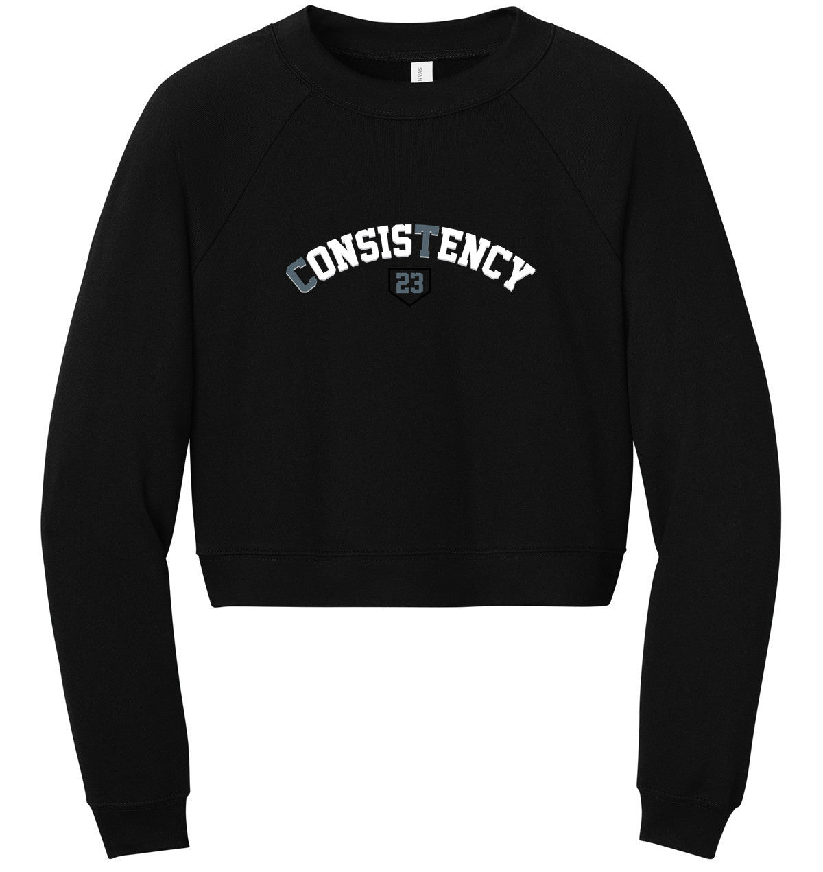 BELLA+CANVAS Women’s Raglan Sponge Fleece Crew