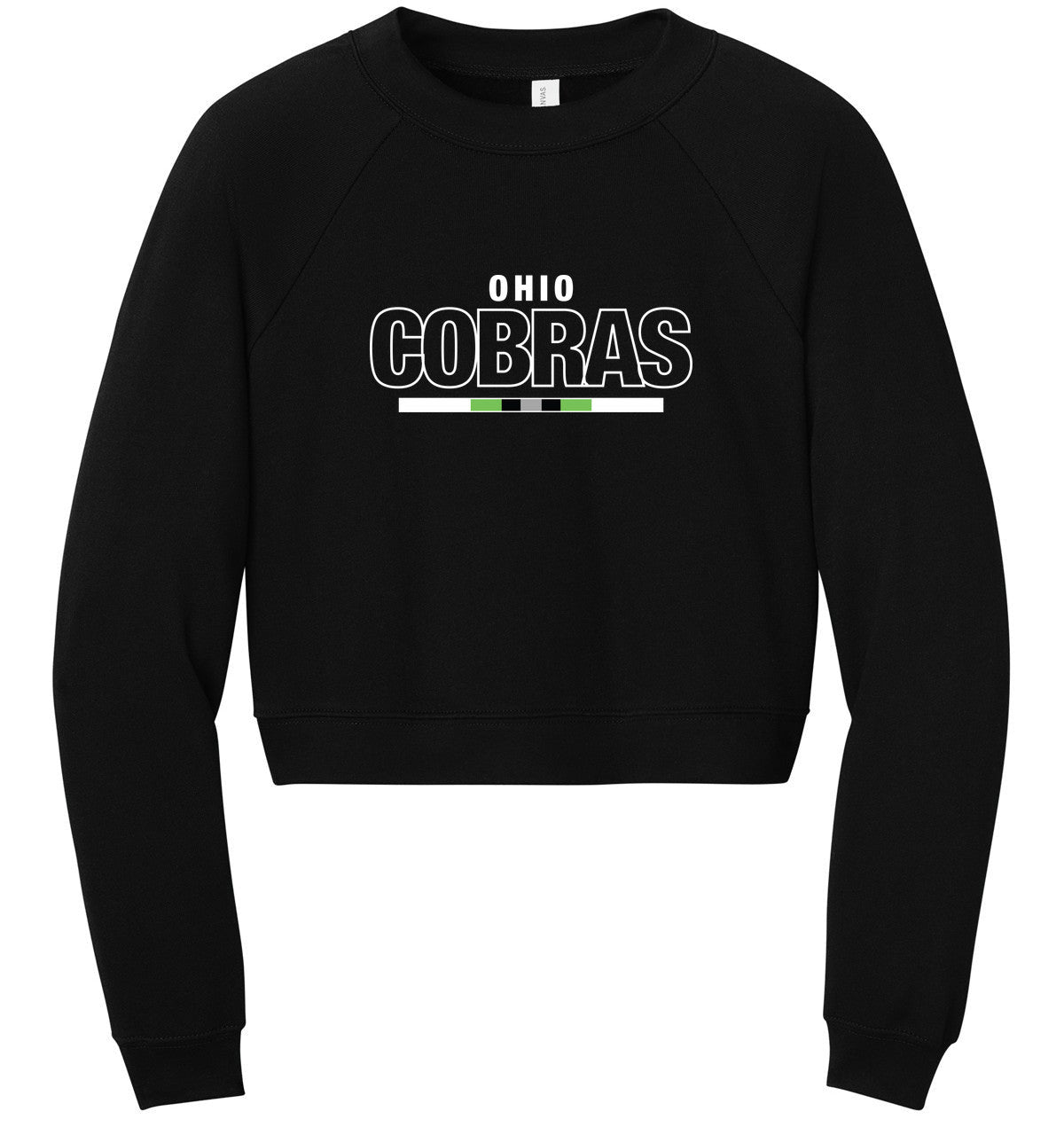 BELLA+CANVAS Women’s Raglan Sponge Fleece Crew