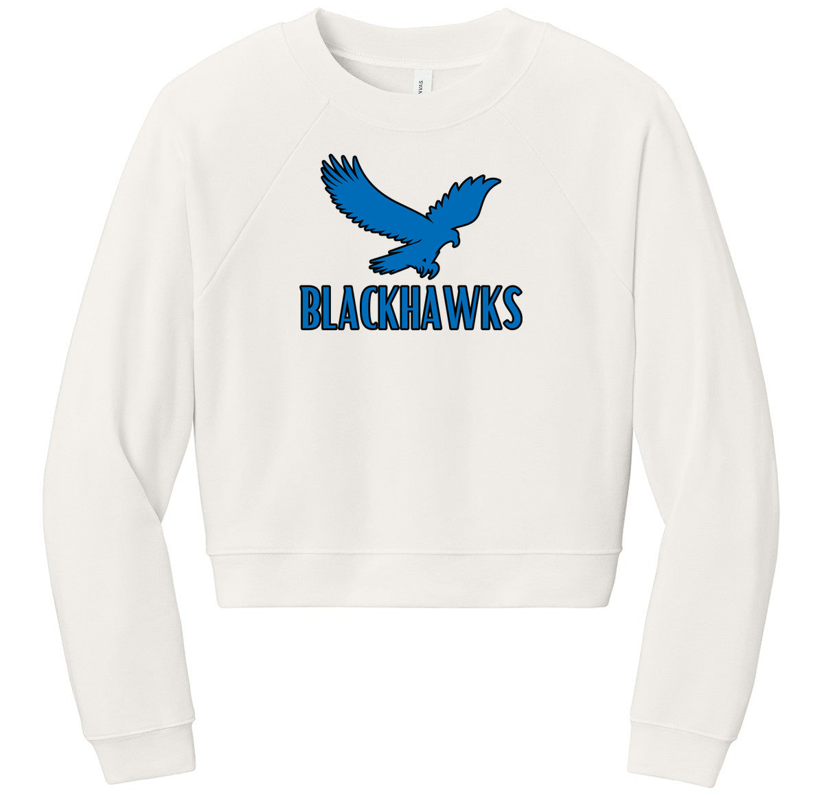 BELLA+CANVAS Women’s Raglan Sponge Fleece Crew