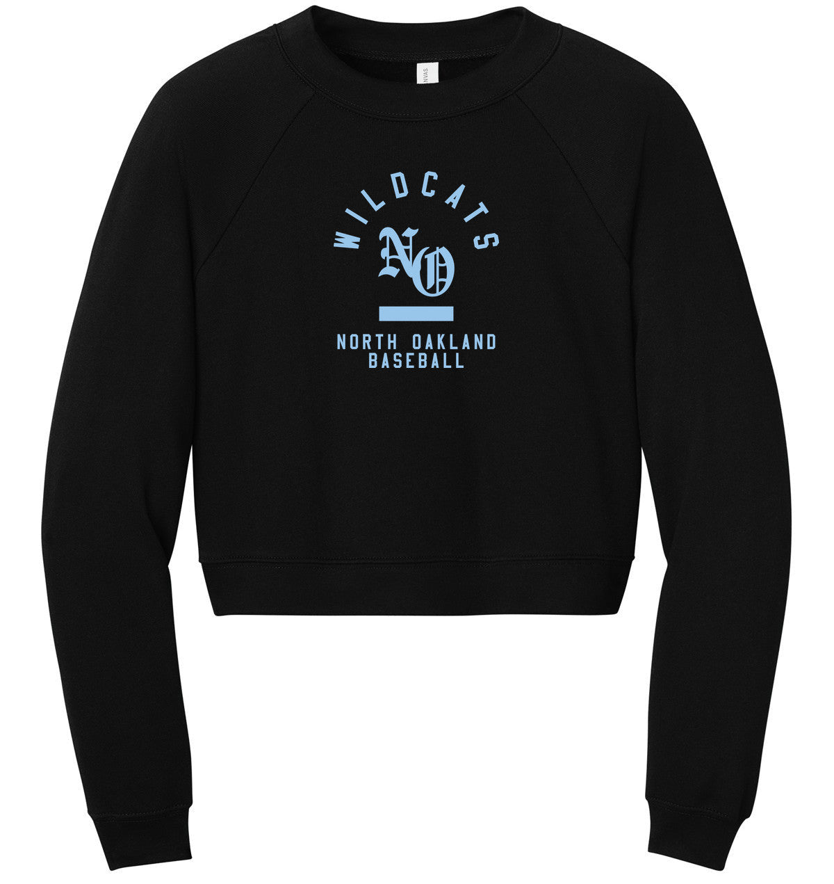 BELLA+CANVAS Women’s Raglan Sponge Fleece Crew