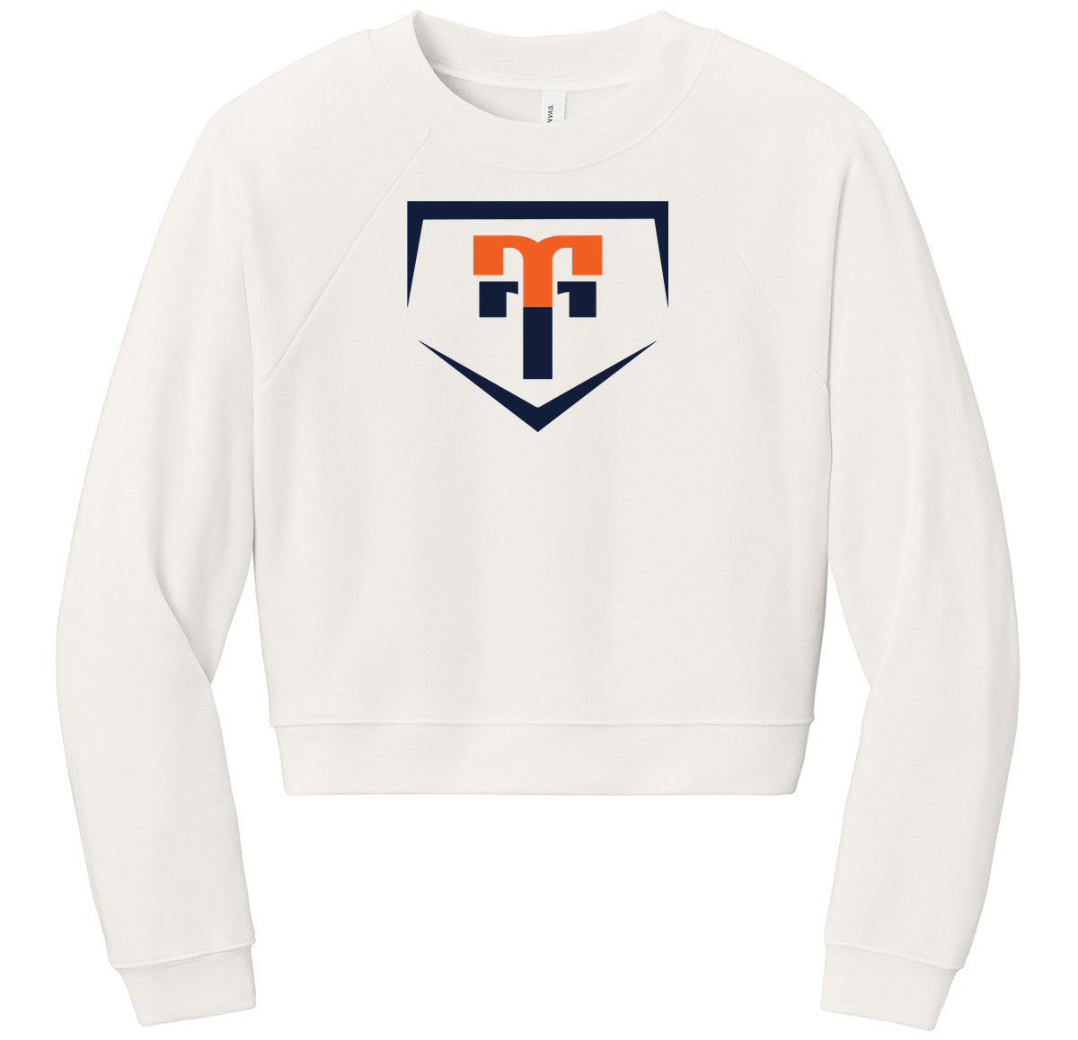 BELLA+CANVAS Women’s Raglan Sponge Fleece Crew