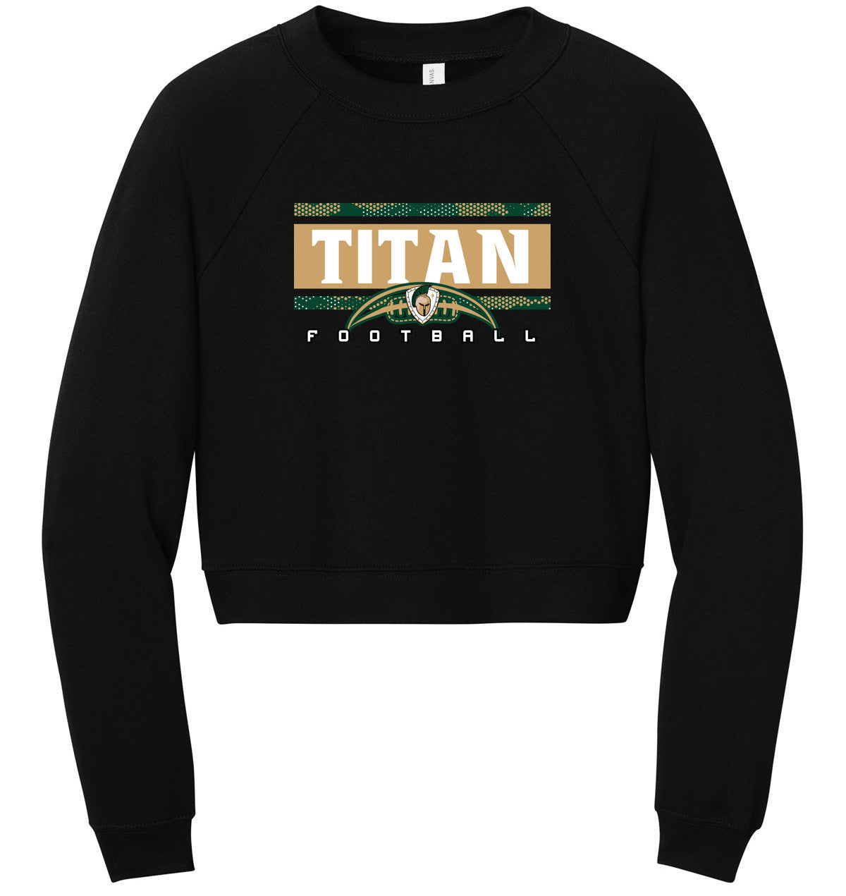 BELLA+CANVAS Women’s Raglan Sponge Fleece Crew