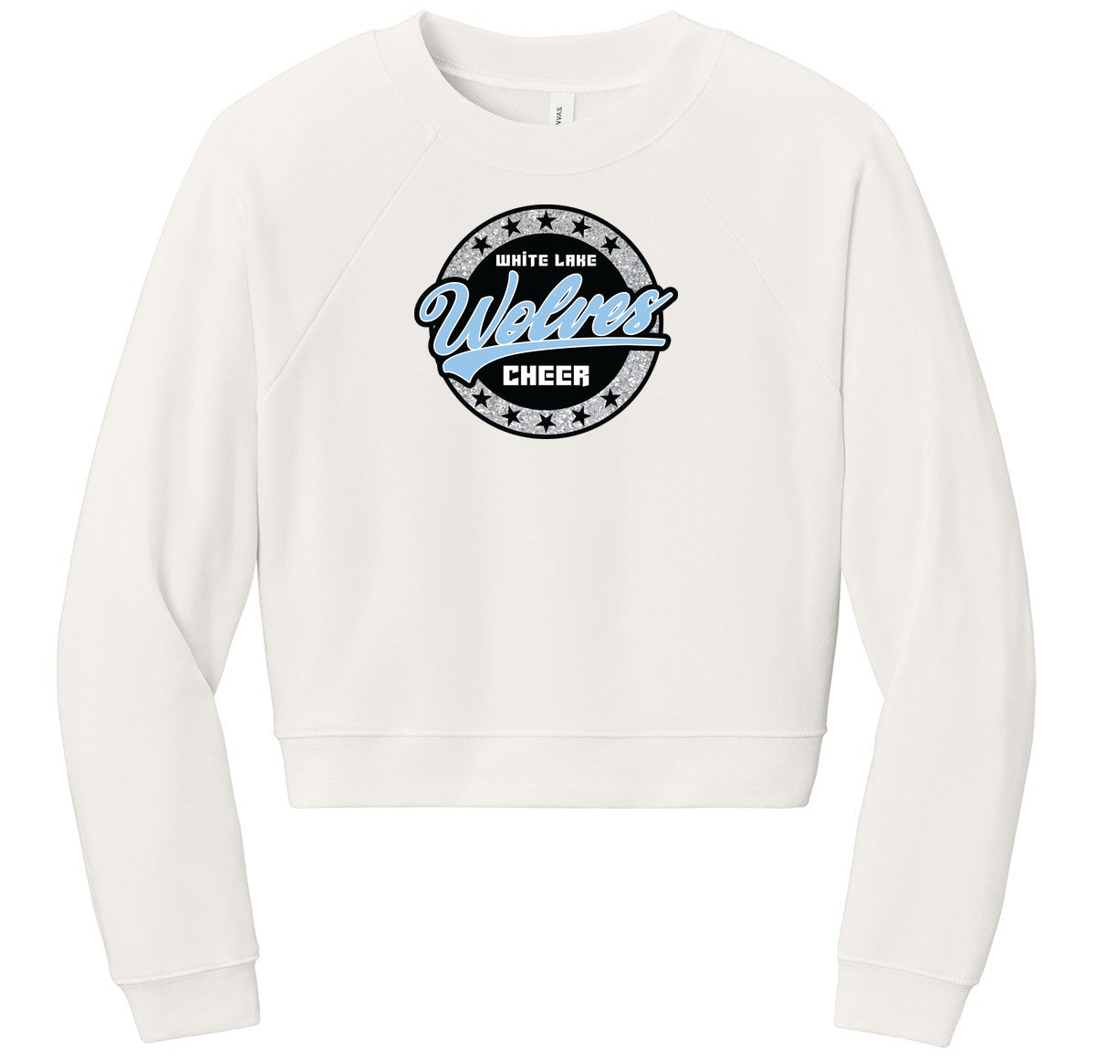 BELLA+CANVAS Women’s Raglan Sponge Fleece Crew