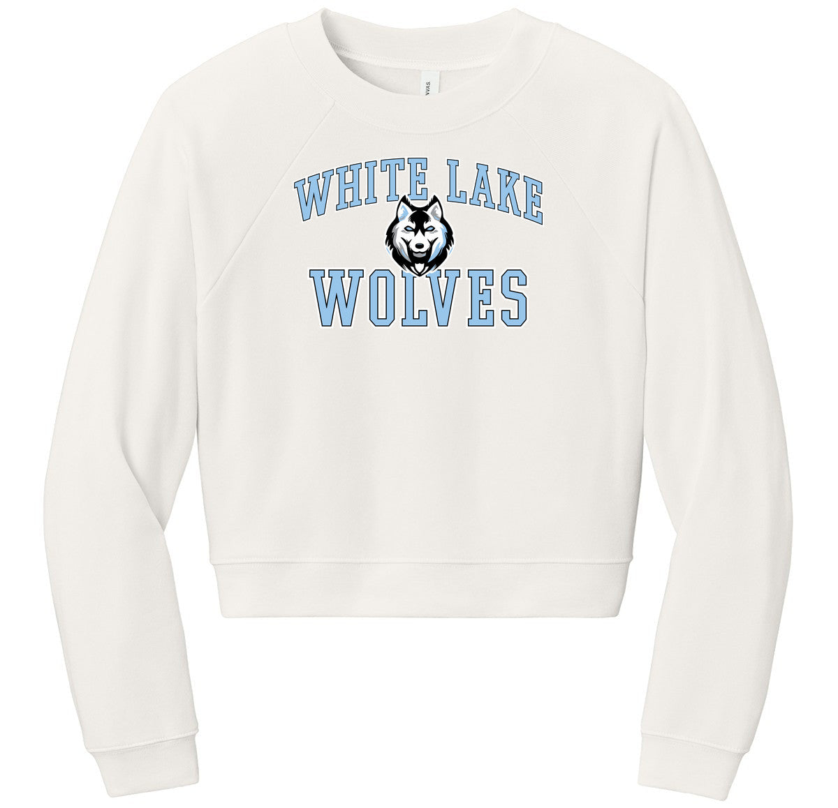 BELLA+CANVAS Women’s Raglan Sponge Fleece Crew