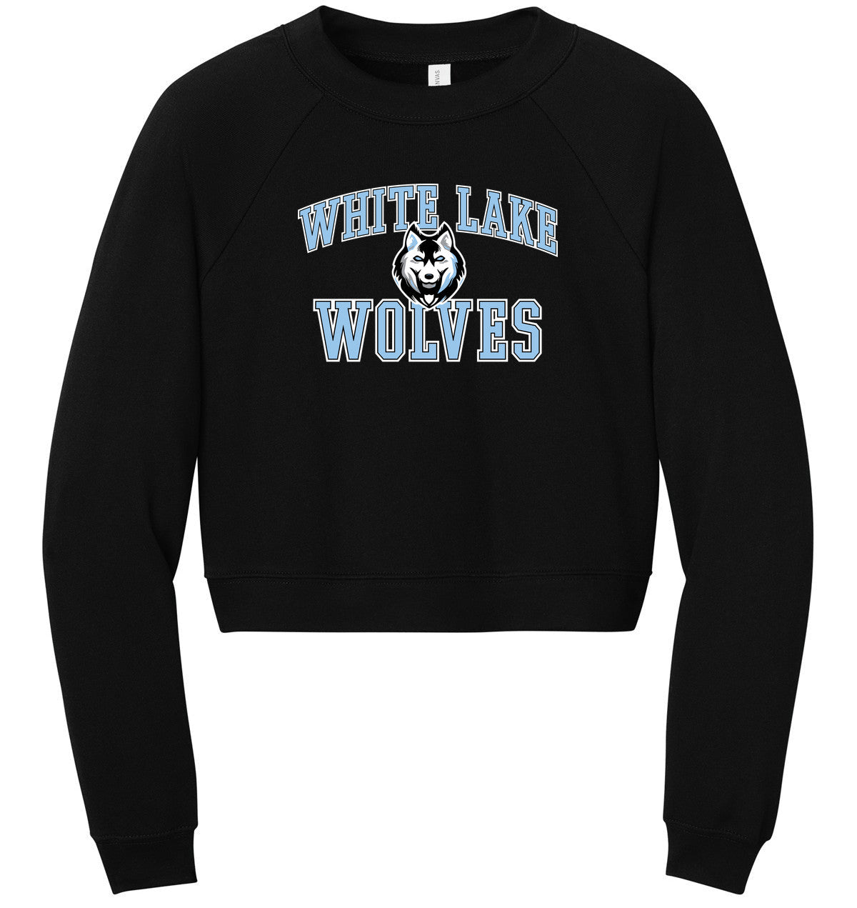 BELLA+CANVAS Women’s Raglan Sponge Fleece Crew