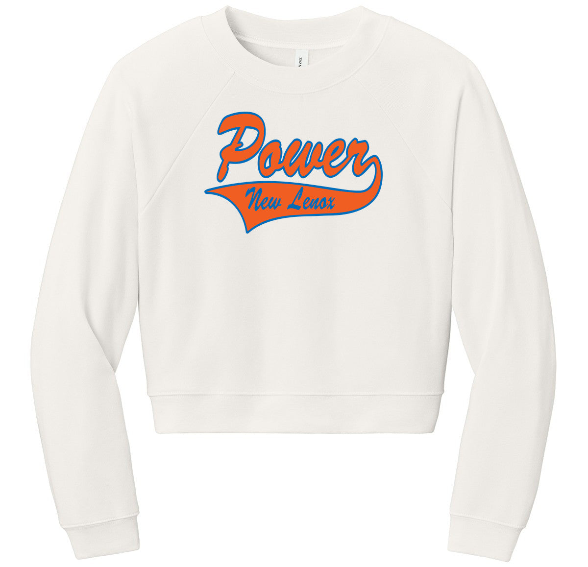 BELLA+CANVAS Women’s Raglan Sponge Fleece Crew
