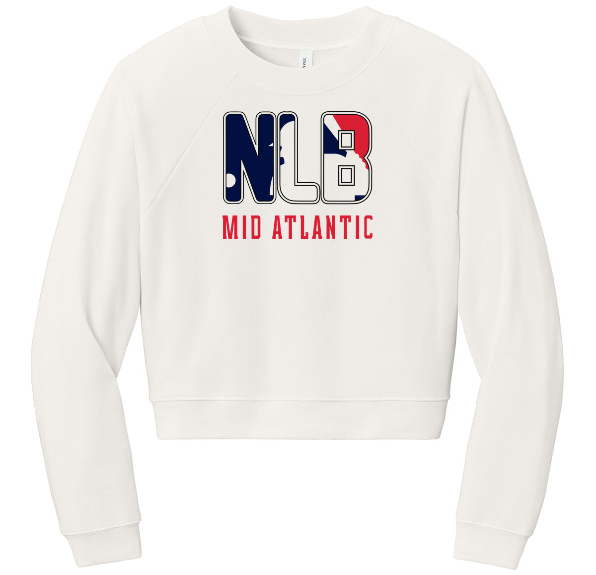 BELLA+CANVAS Women’s Raglan Sponge Fleece Crew