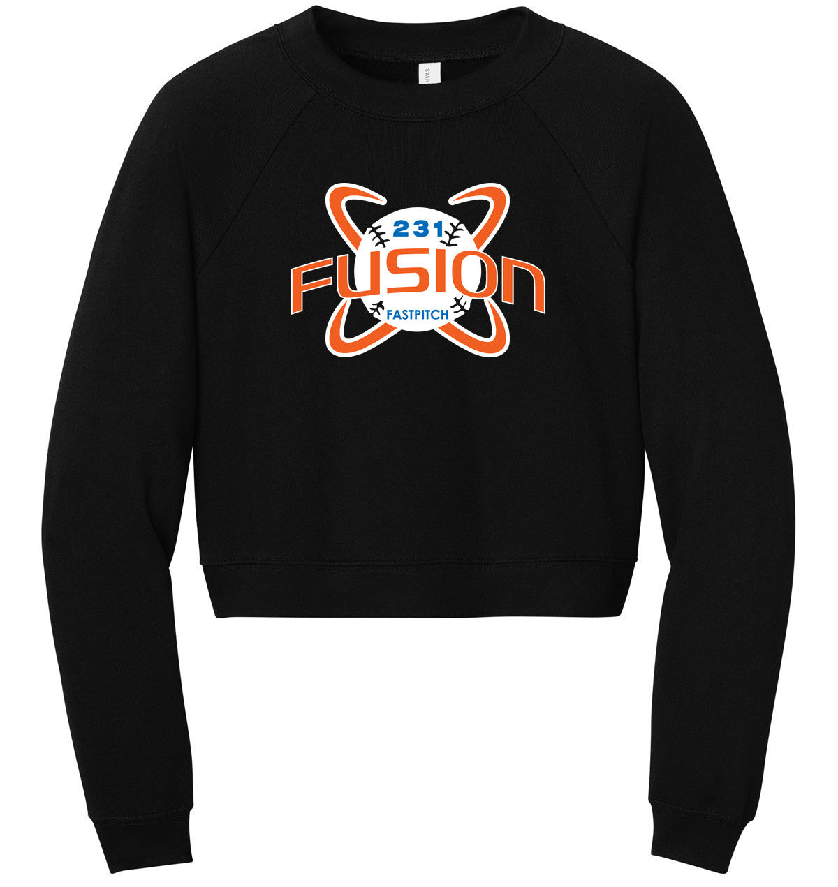 BELLA+CANVAS Women’s Raglan Sponge Fleece Crew