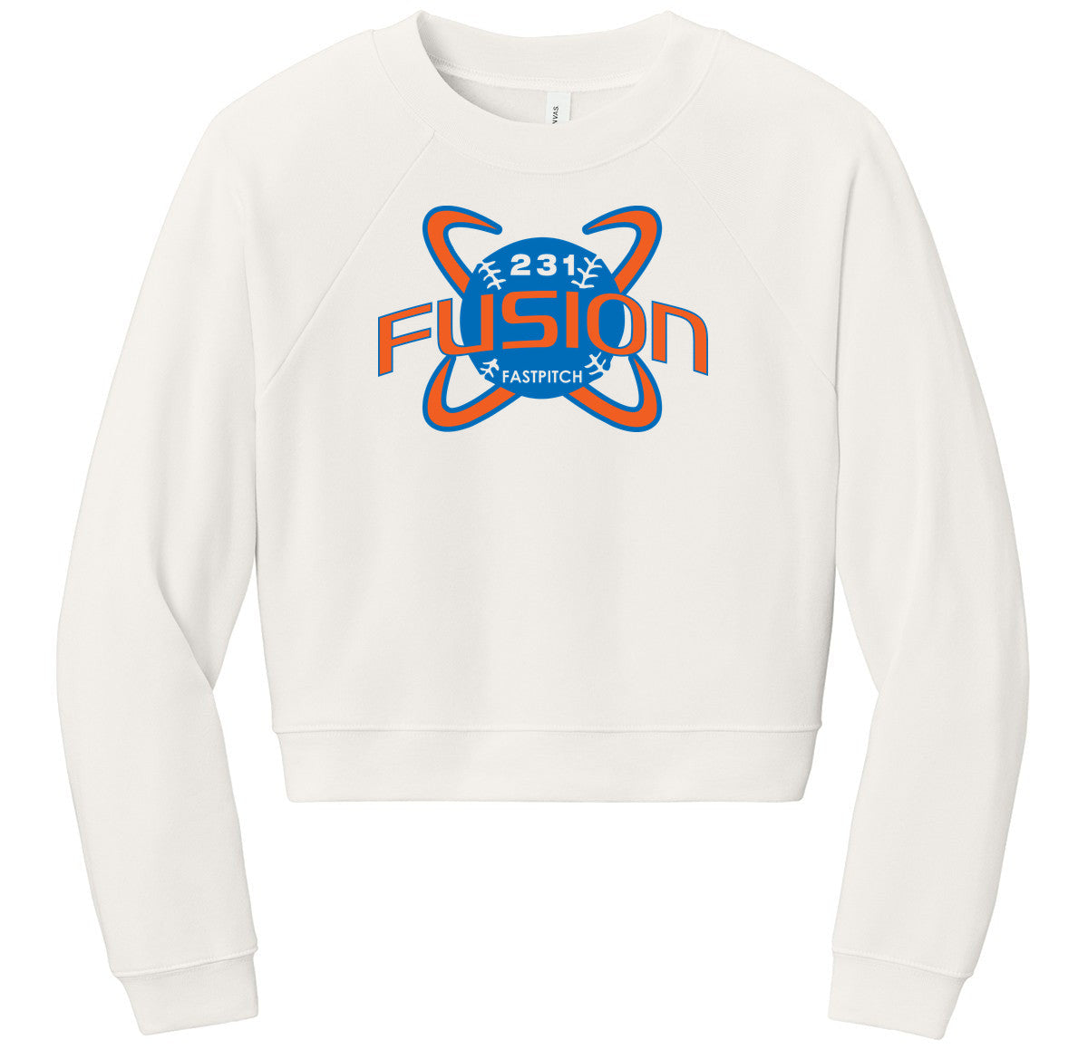 BELLA+CANVAS Women’s Raglan Sponge Fleece Crew