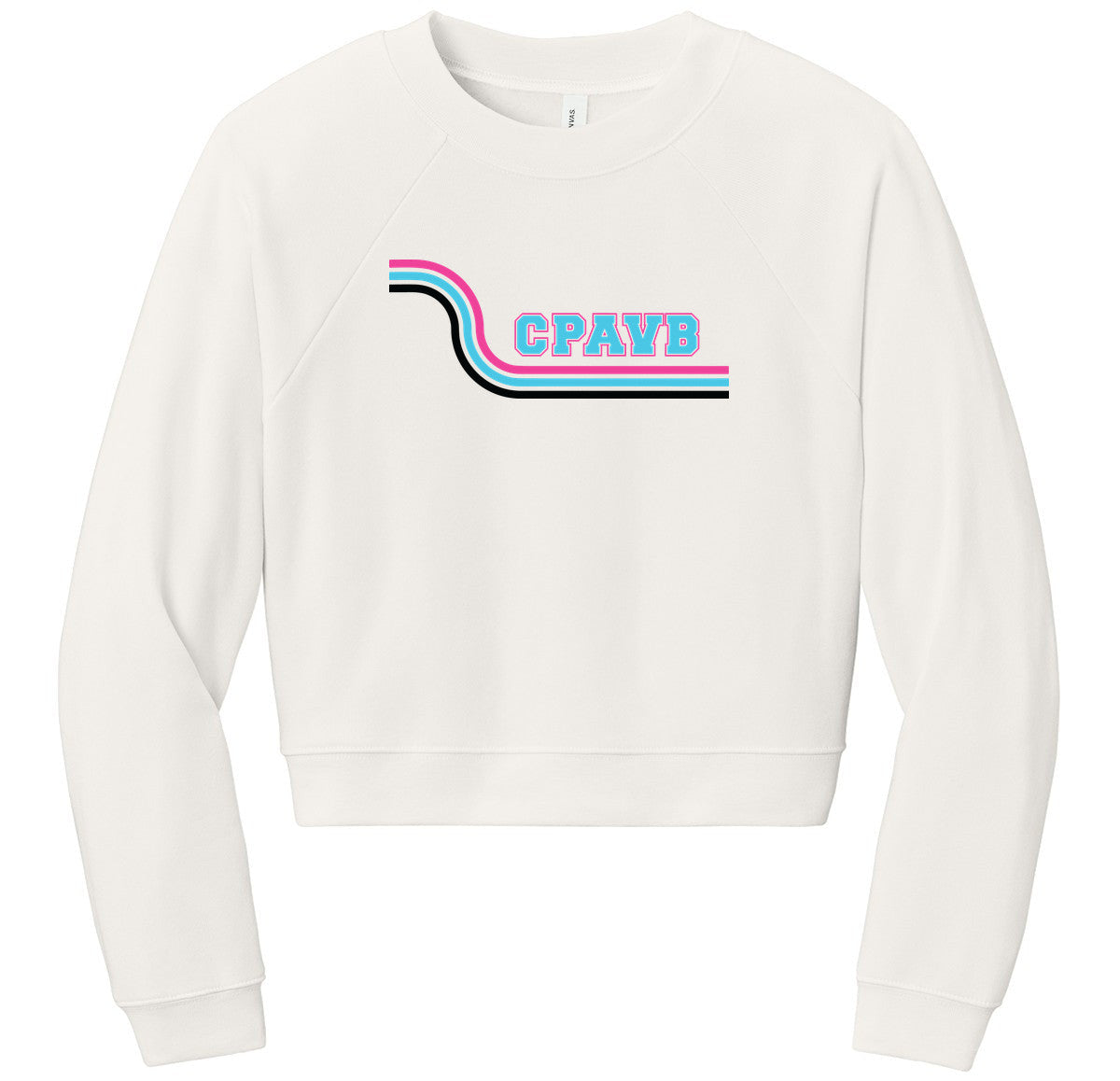 BELLA+CANVAS Women’s Raglan Sponge Fleece Crew