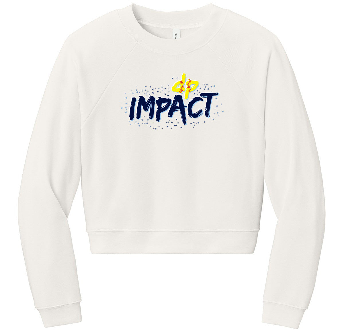 BELLA+CANVAS Women’s Raglan Sponge Fleece Crew
