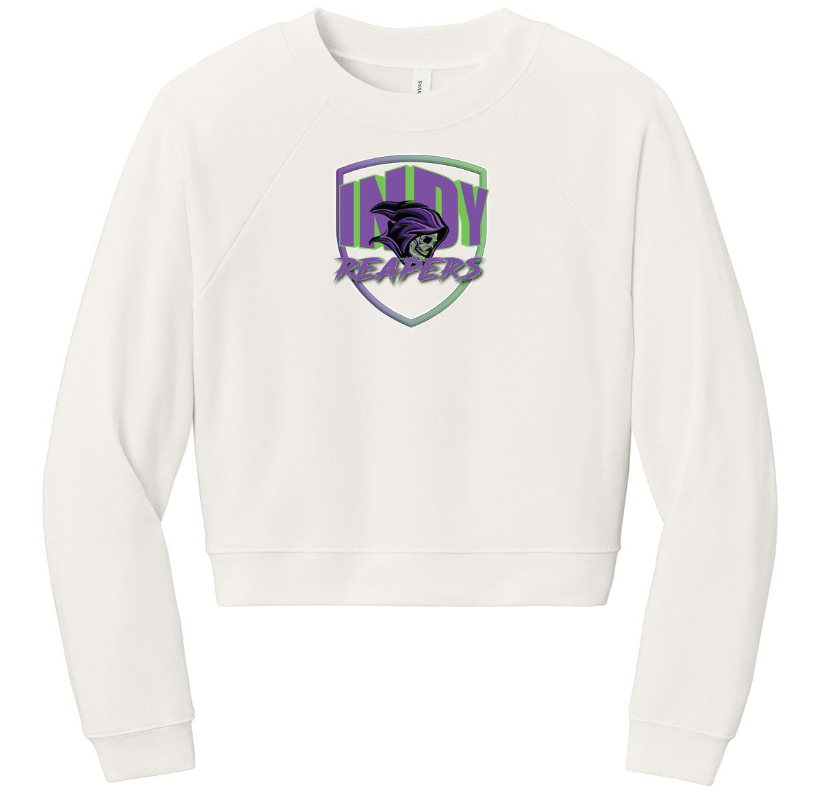 BELLA+CANVAS Women’s Raglan Sponge Fleece Crew