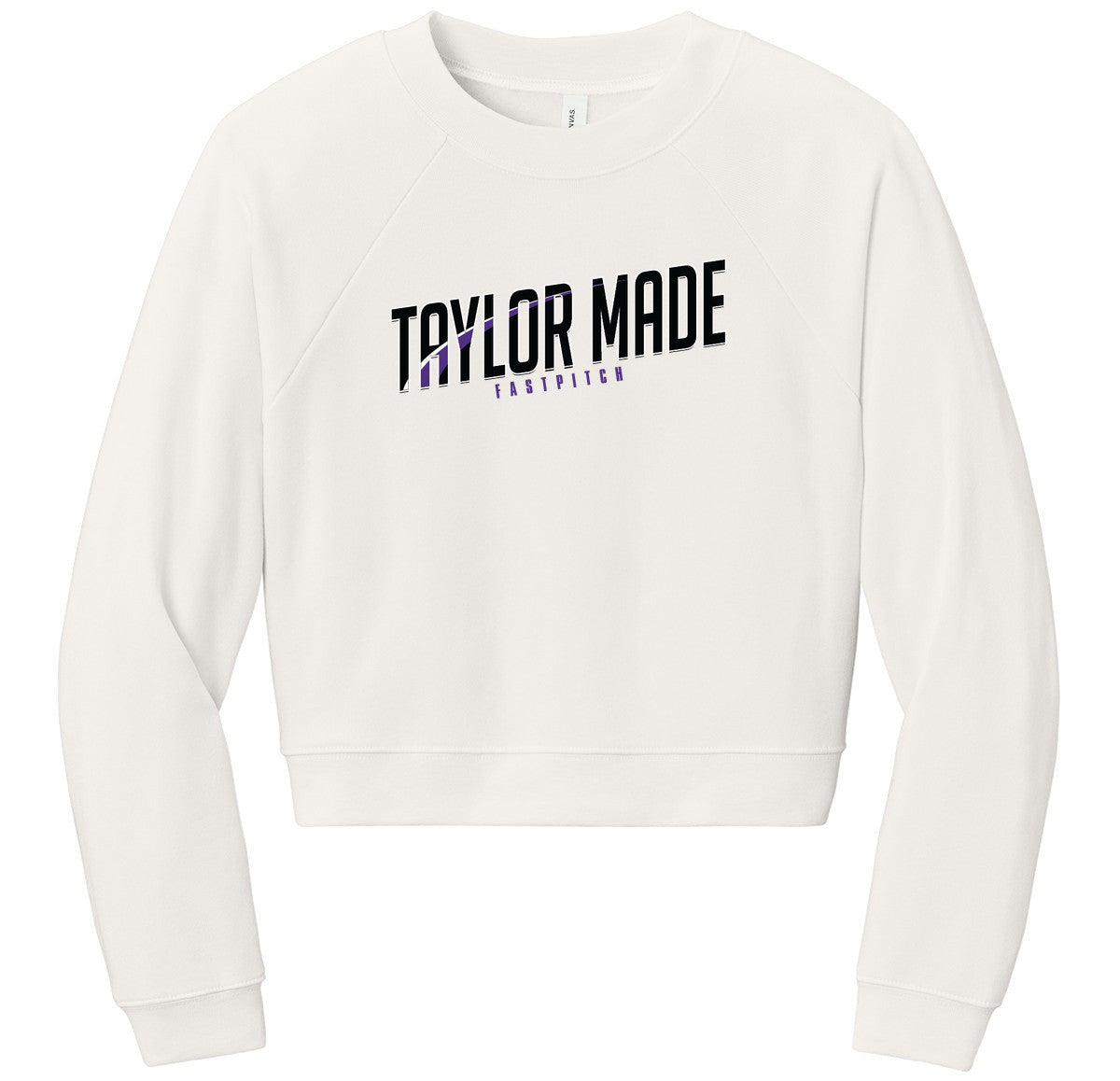 BELLA+CANVAS Women’s Raglan Sponge Fleece Crew