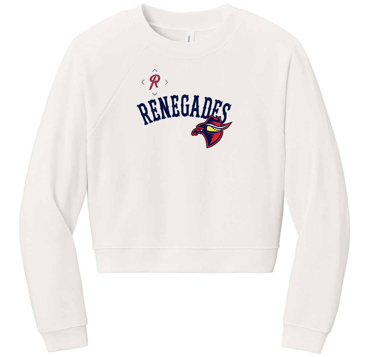 BELLA+CANVAS Women’s Raglan Sponge Fleece Crew