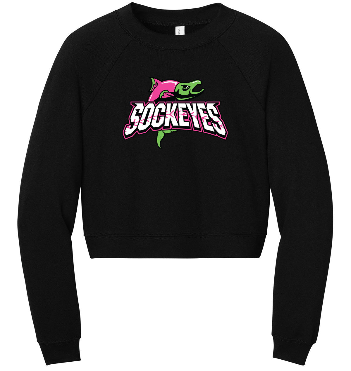 BELLA+CANVAS Women’s Raglan Sponge Fleece Crew
