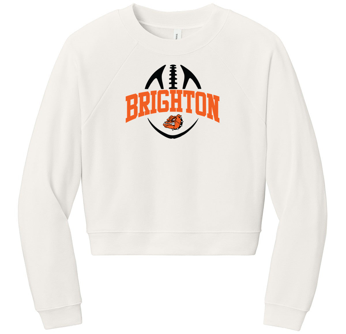 BELLA+CANVAS Women’s Raglan Sponge Fleece Crew