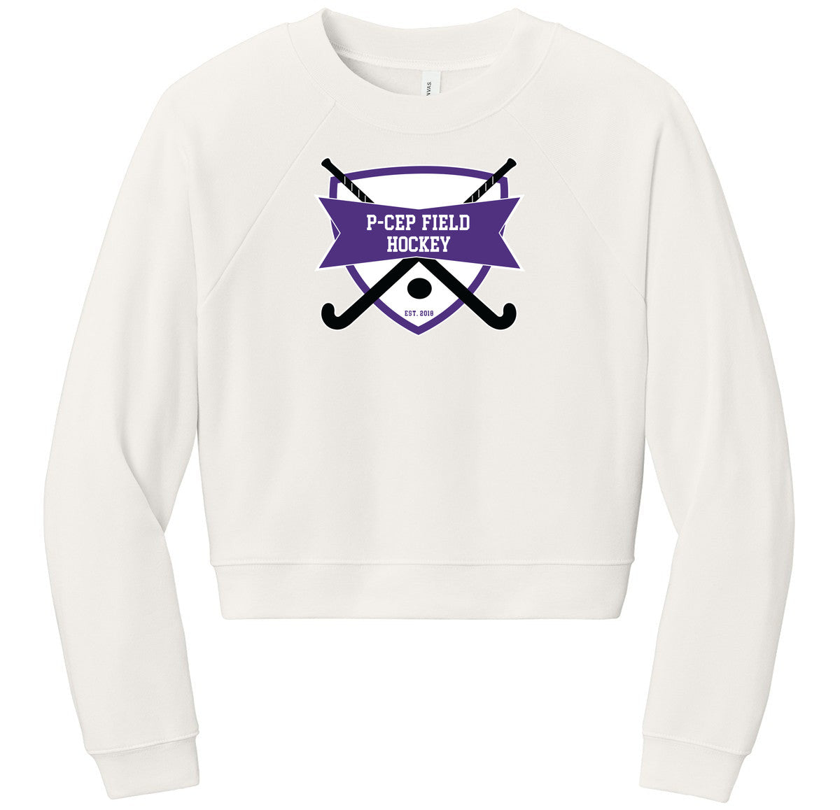 BELLA+CANVAS Women’s Raglan Sponge Fleece Crew