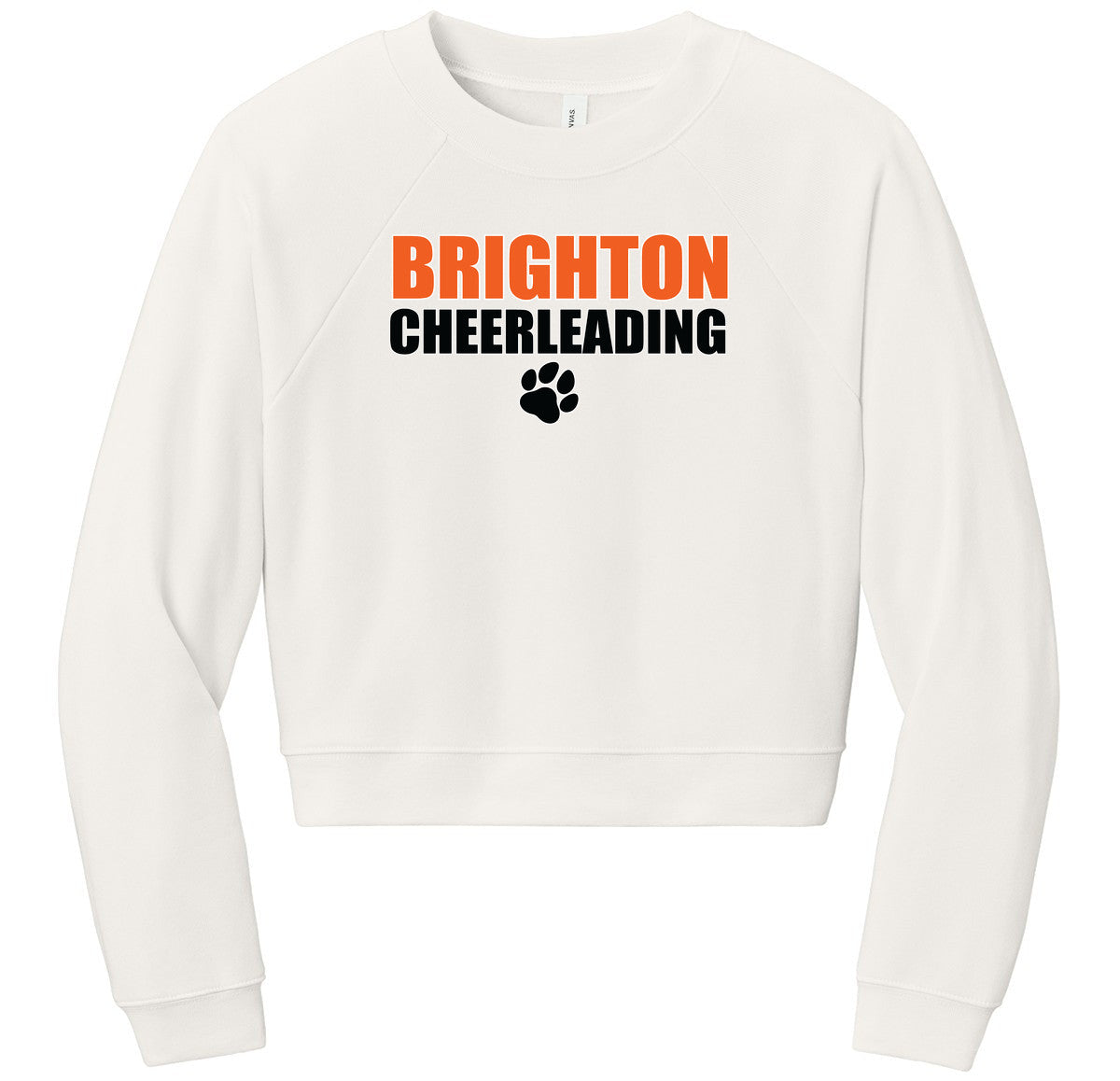 BELLA+CANVAS Women’s Raglan Sponge Fleece Crew