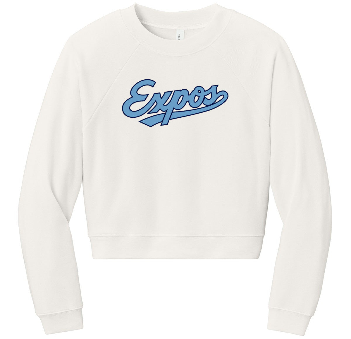 BELLA+CANVAS Women’s Raglan Sponge Fleece Crew