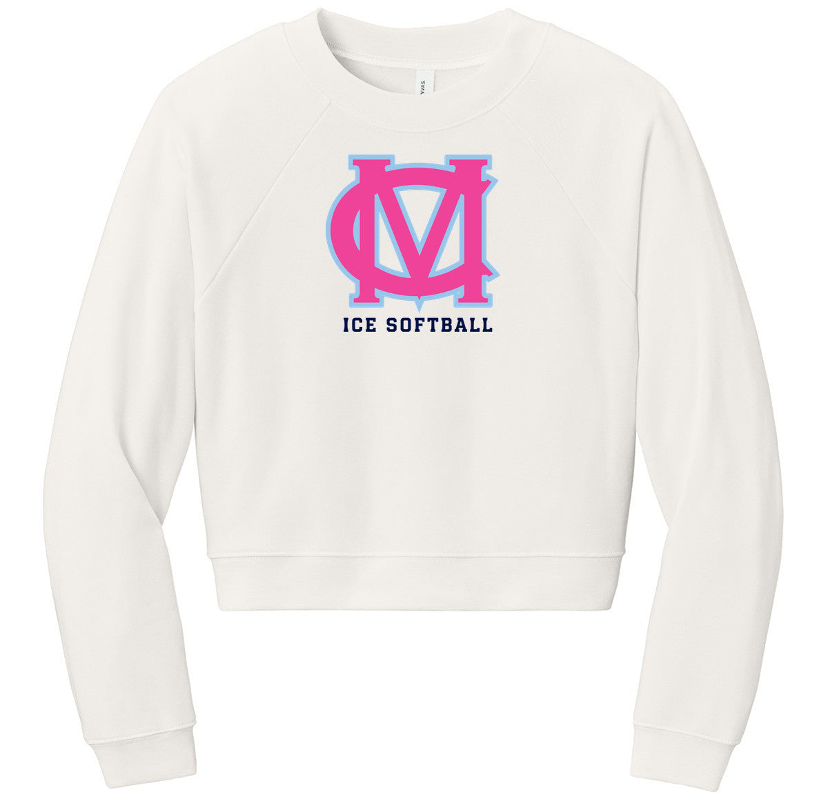 BELLA+CANVAS Women’s Raglan Sponge Fleece Crew