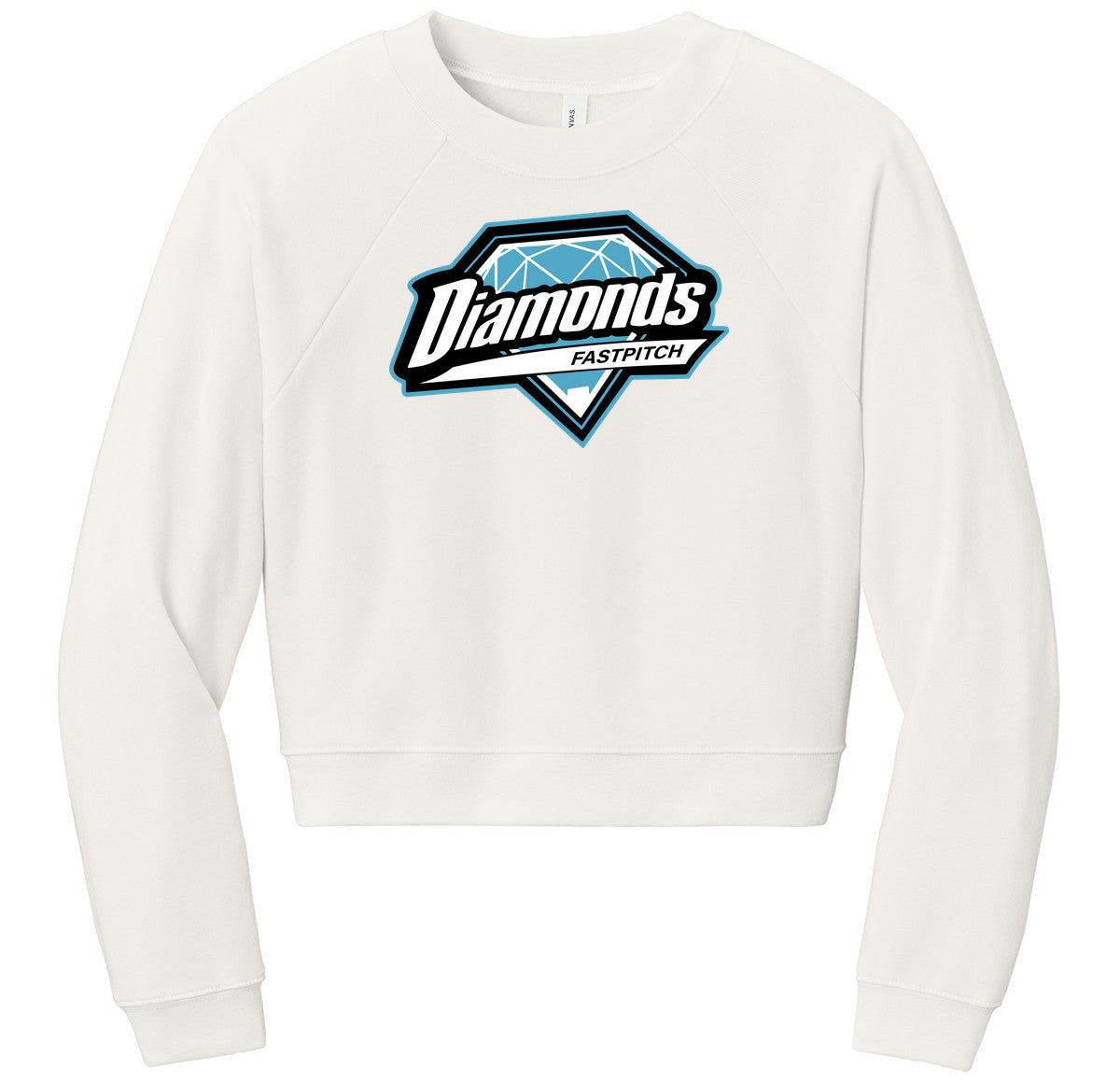 BELLA+CANVAS Women’s Raglan Sponge Fleece Crew