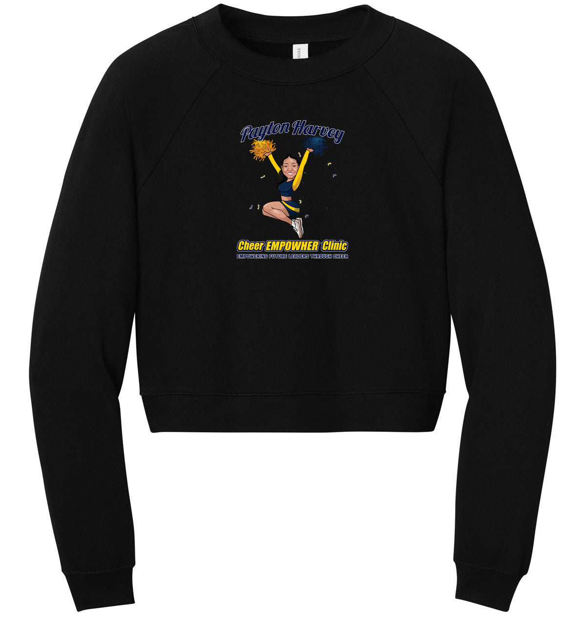 BELLA+CANVAS Women’s Raglan Sponge Fleece Crew