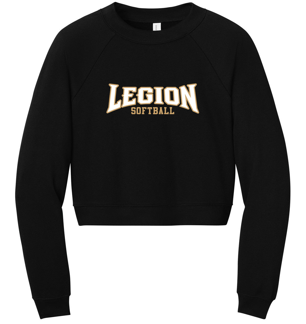 BELLA+CANVAS Women’s Raglan Sponge Fleece Crew