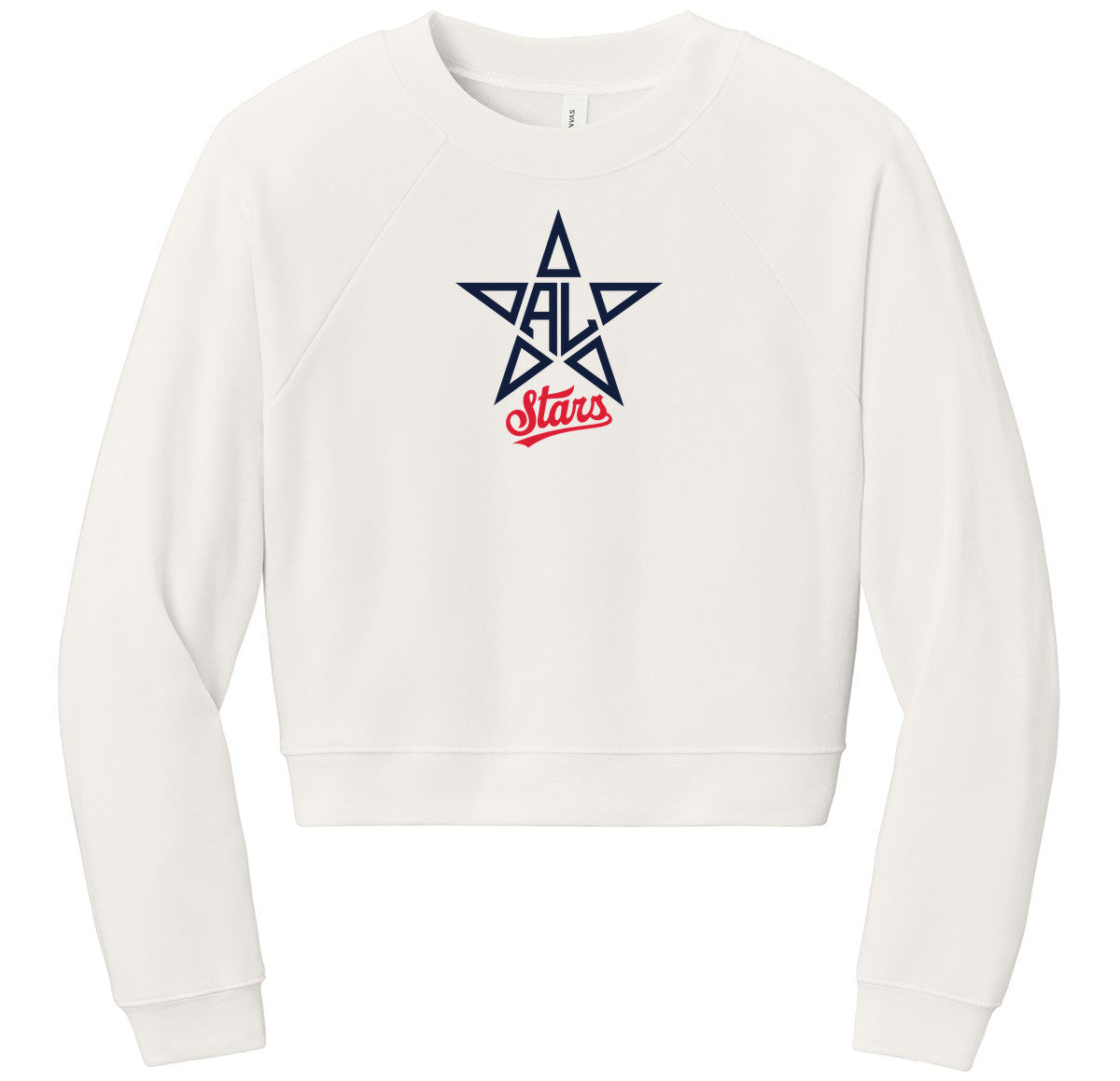 BELLA+CANVAS Women’s Raglan Sponge Fleece Crew