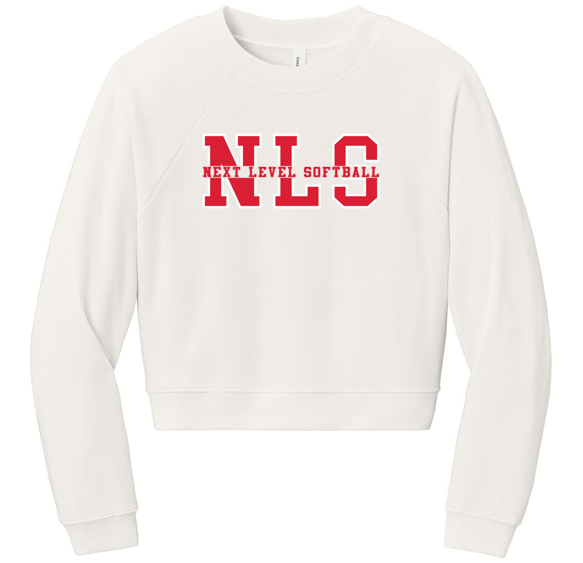 BELLA+CANVAS Women’s Raglan Sponge Fleece Crew