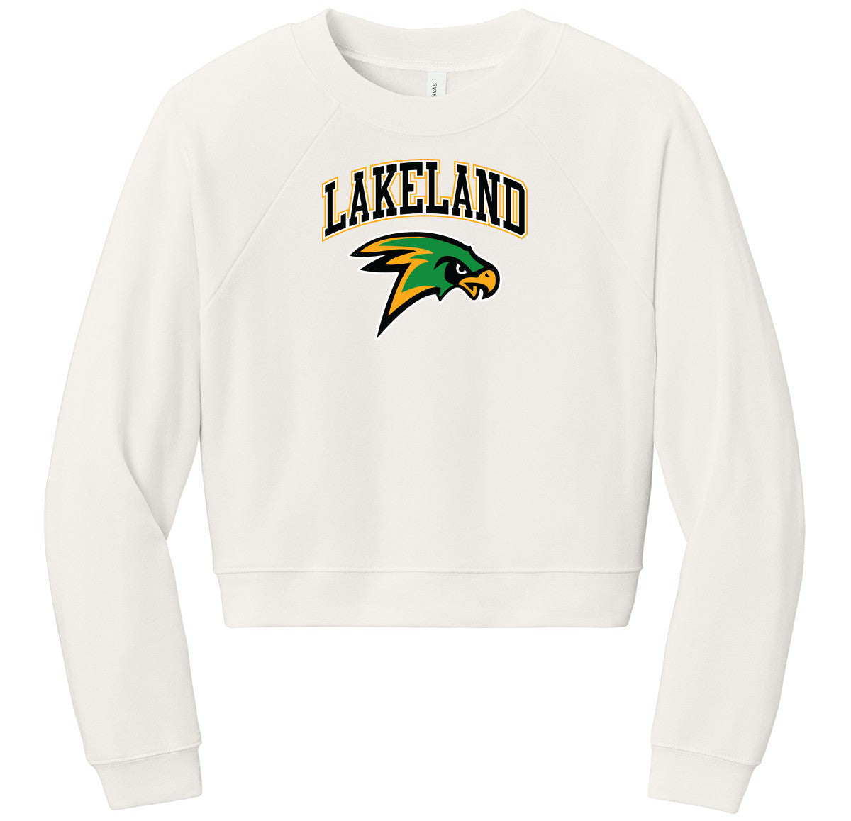 BELLA+CANVAS Women’s Raglan Sponge Fleece Crew