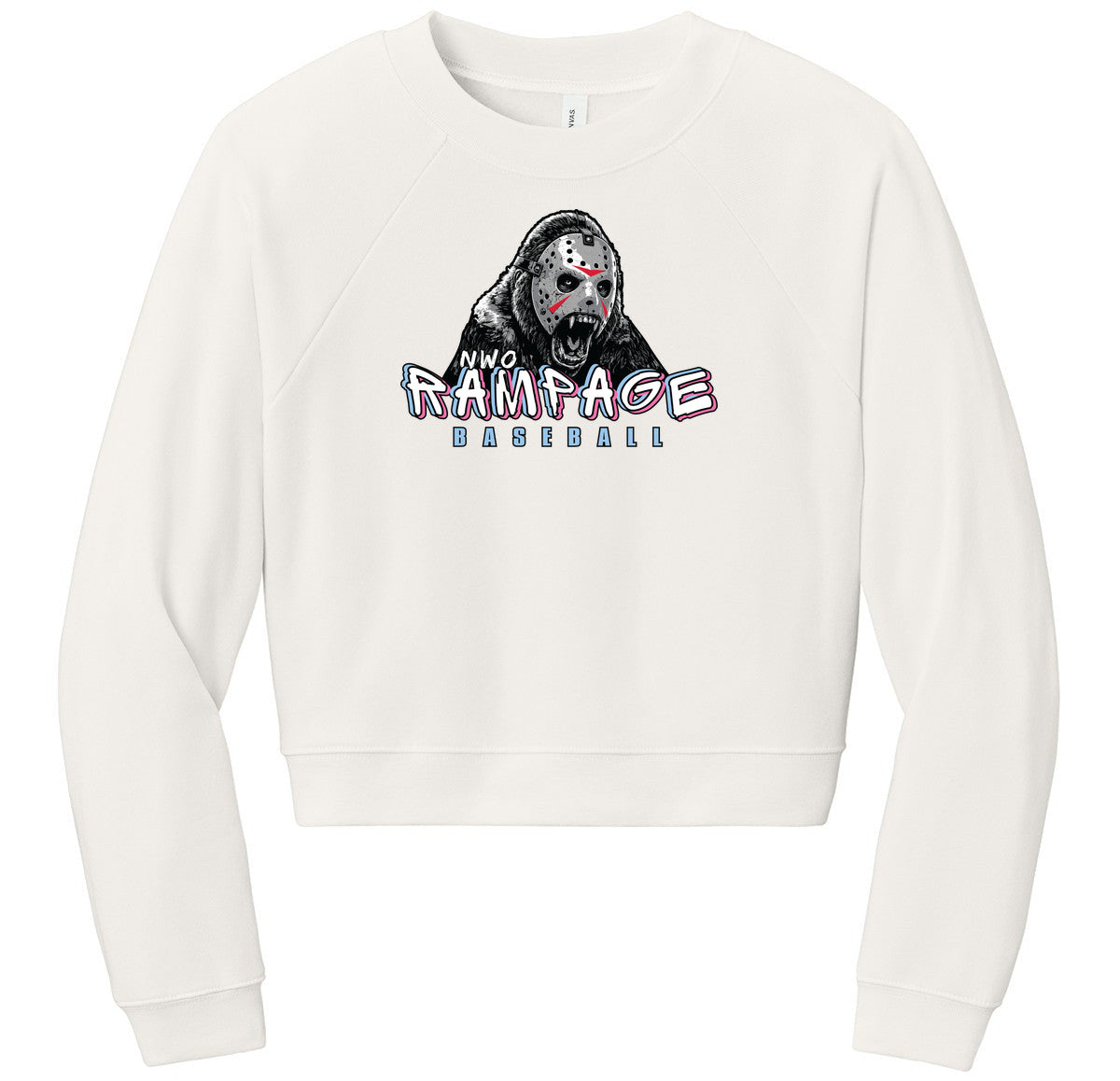 BELLA+CANVAS Women’s Raglan Sponge Fleece Crew