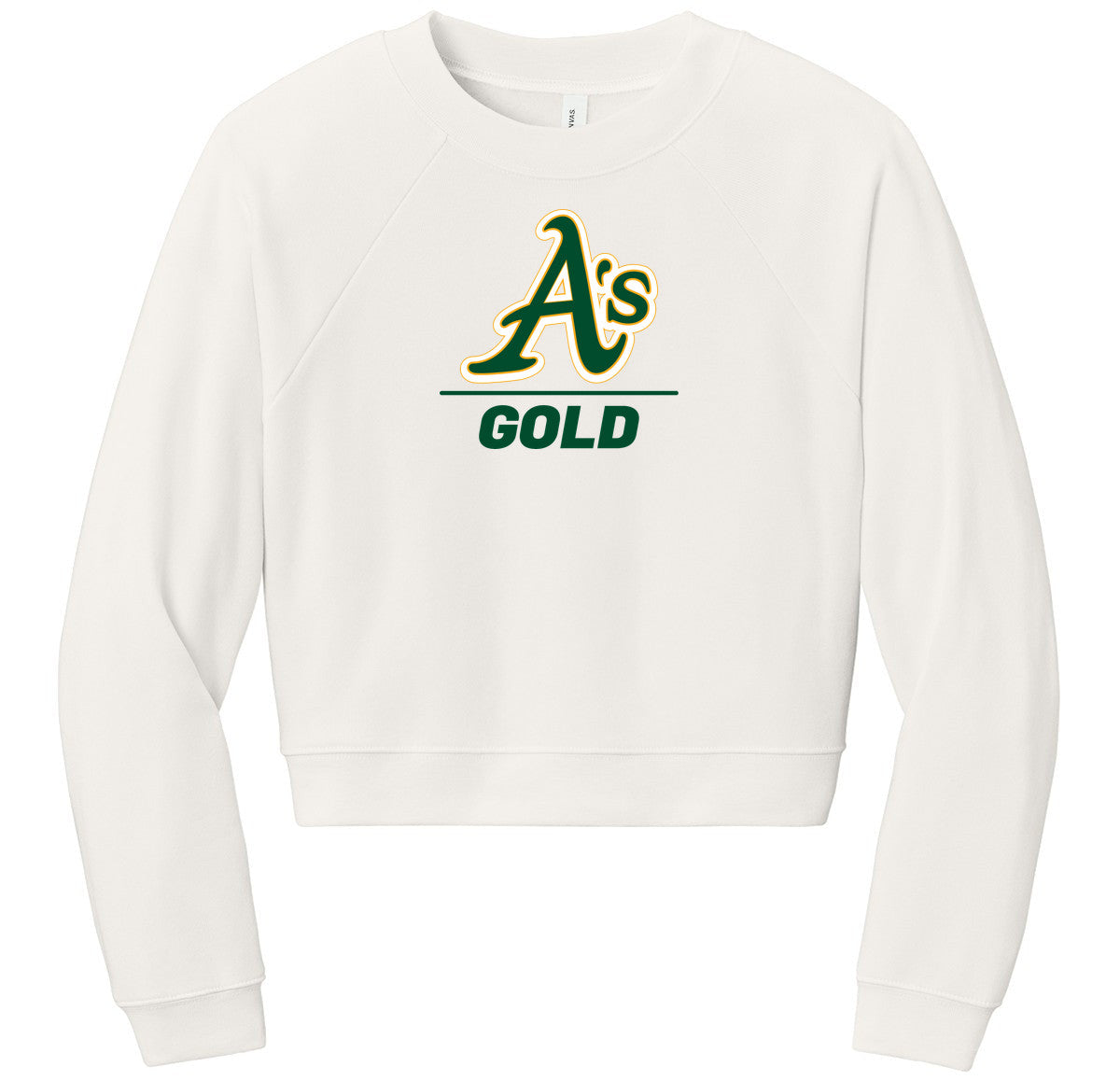 BELLA+CANVAS Women’s Raglan Sponge Fleece Crew