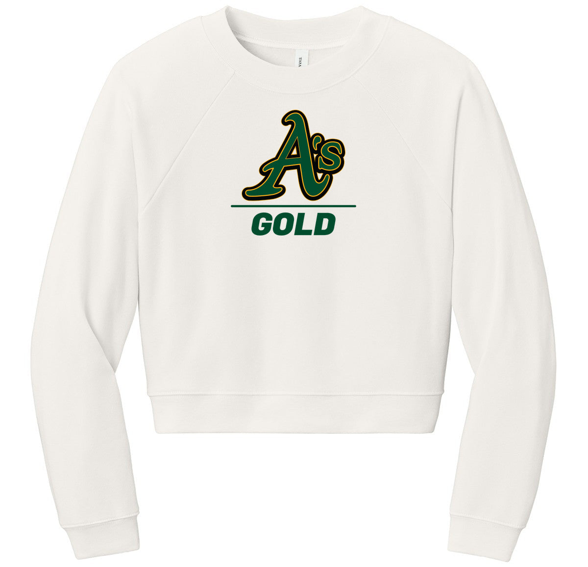 BELLA+CANVAS Women’s Raglan Sponge Fleece Crew