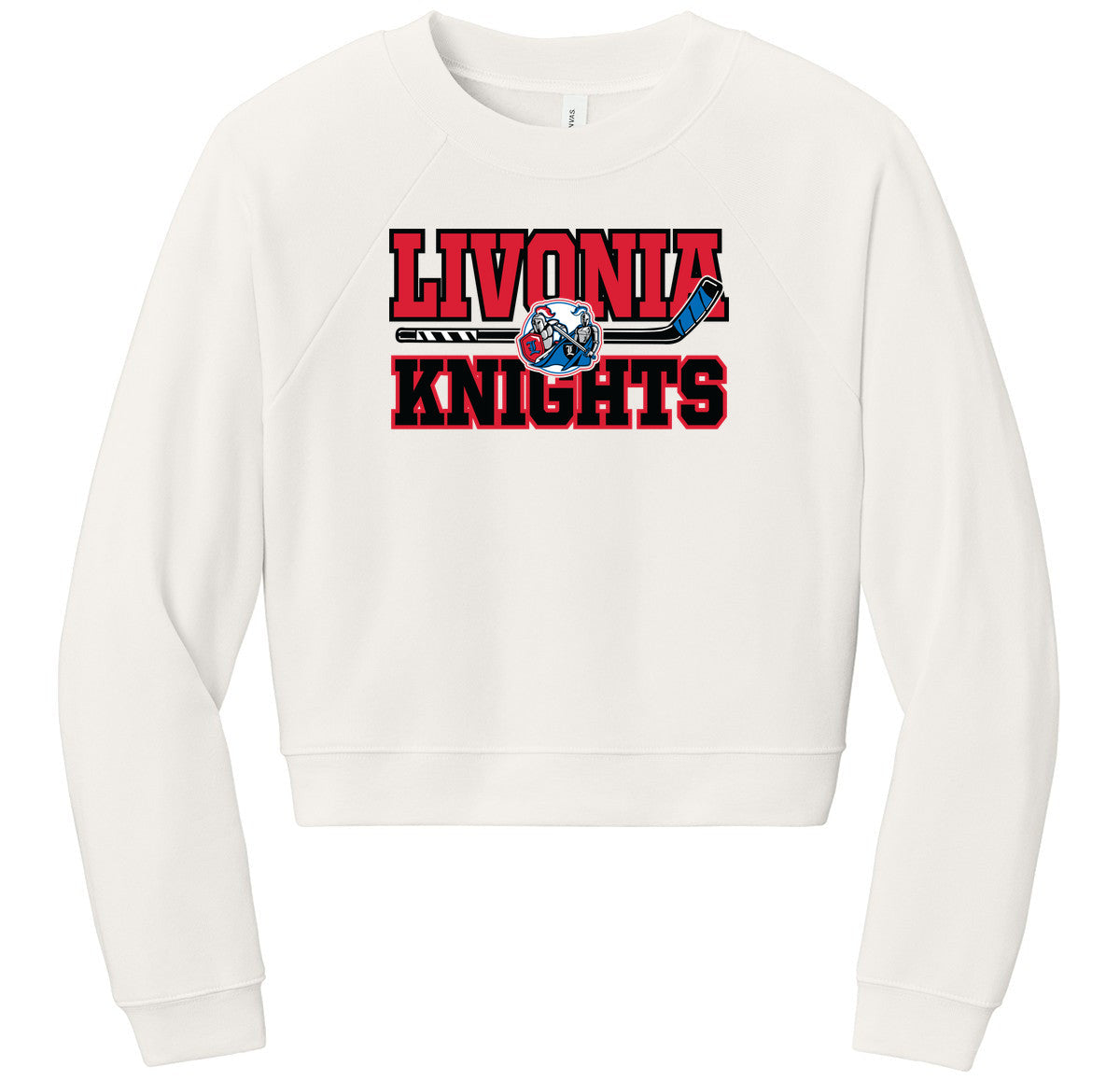 BELLA+CANVAS Women’s Raglan Sponge Fleece Crew