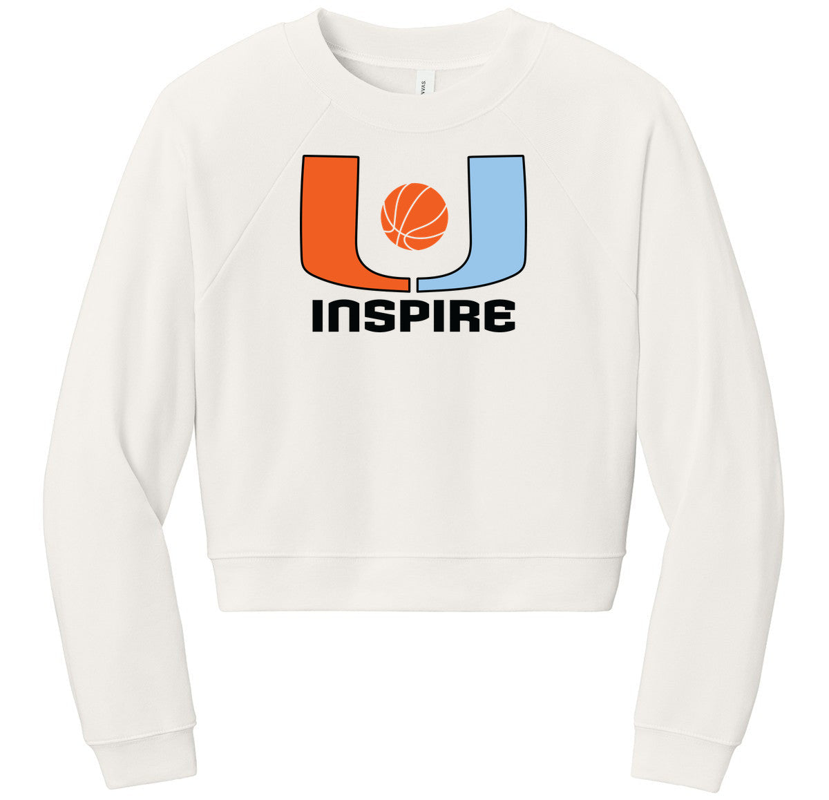 BELLA+CANVAS Women’s Raglan Sponge Fleece Crew